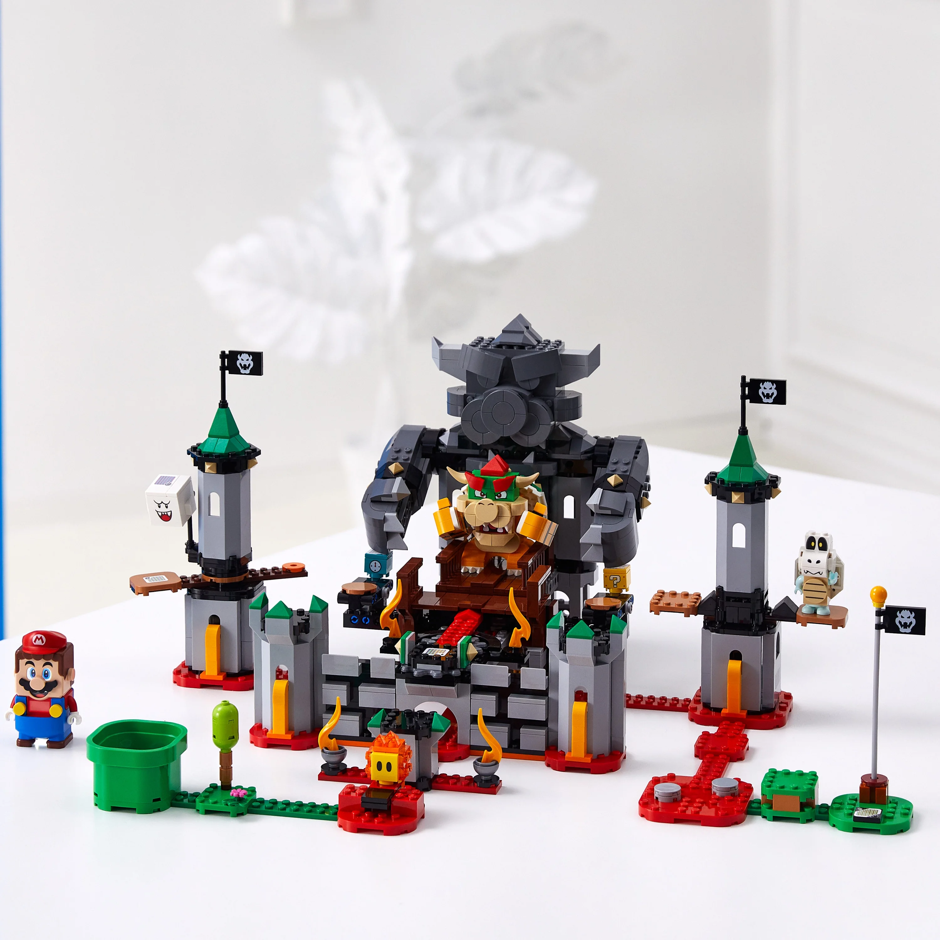 LEGO Super Mario Bowser’s Castle Boss Battle Expansion Set 71369 Building Toy for Kids (1,010 Pieces) - Image 5