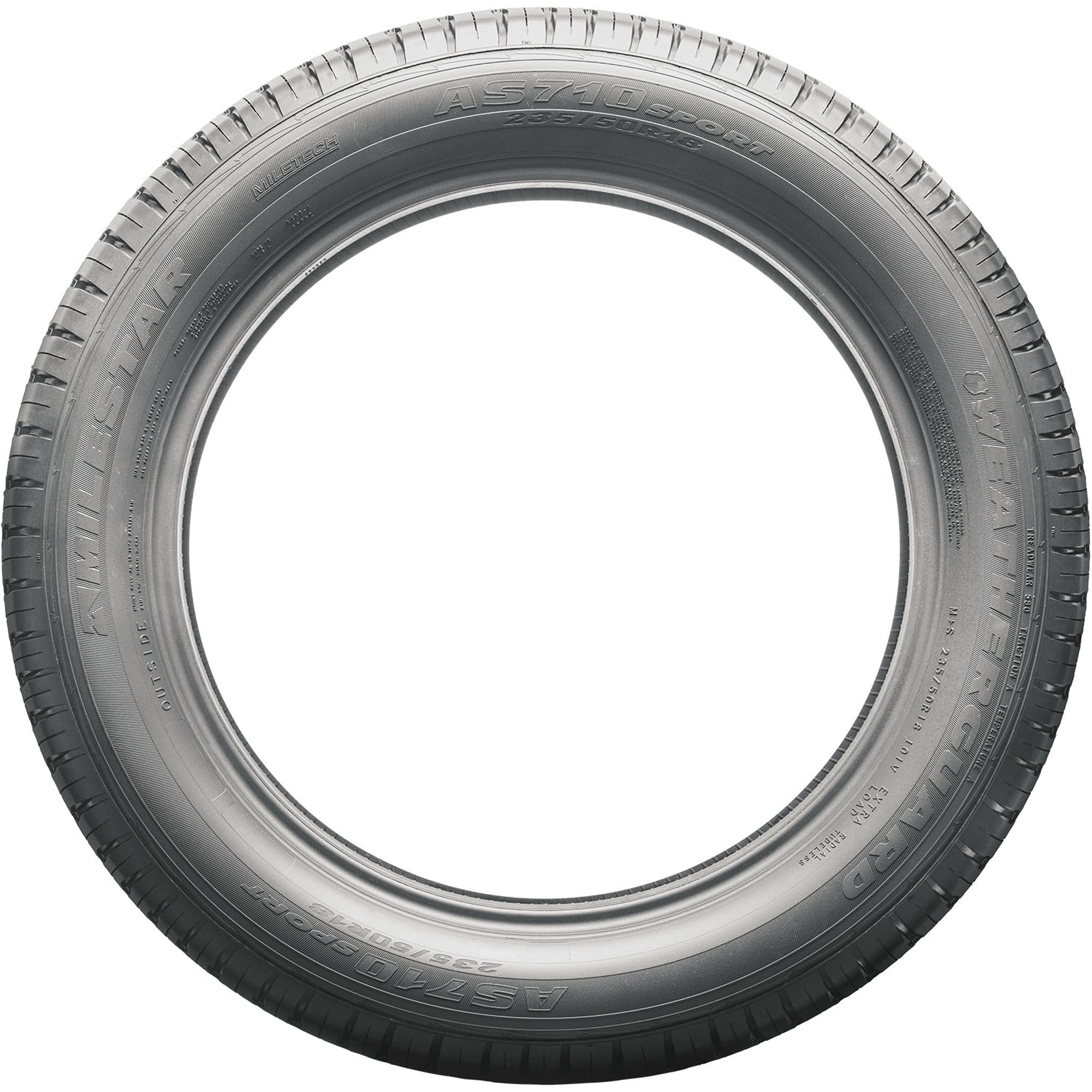 Milestar Weatherguard AS710 Sport All Season 195/60R15 92H XL Passenger Tire - Image 4