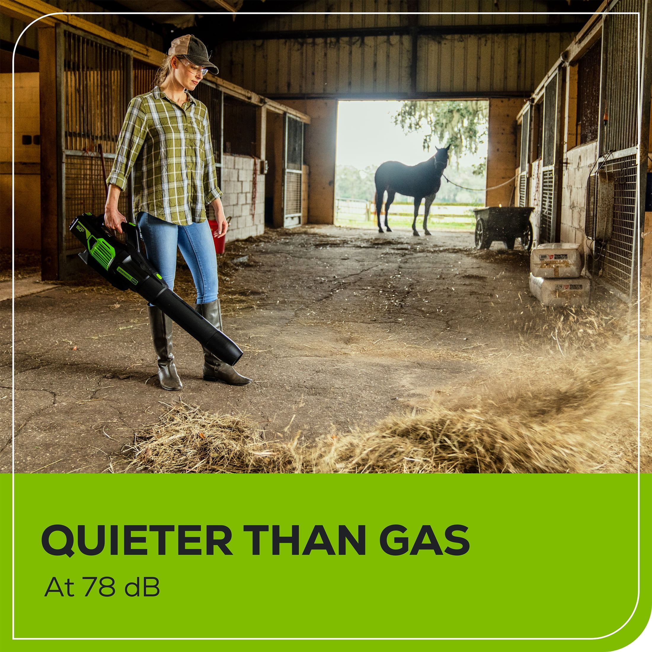 Greenworks 60V 170 mph at 700 Cfm Brushless Leaf Blower, Tool Only 2419502T - Image 12