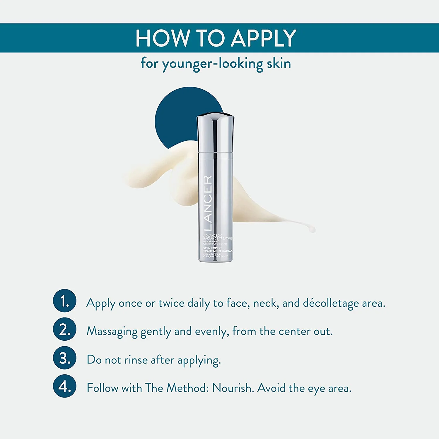 Lancer Advanced C Radiance Treatment Vitamin C Collagen Cofactor, 1.7 fl oz - Image 6