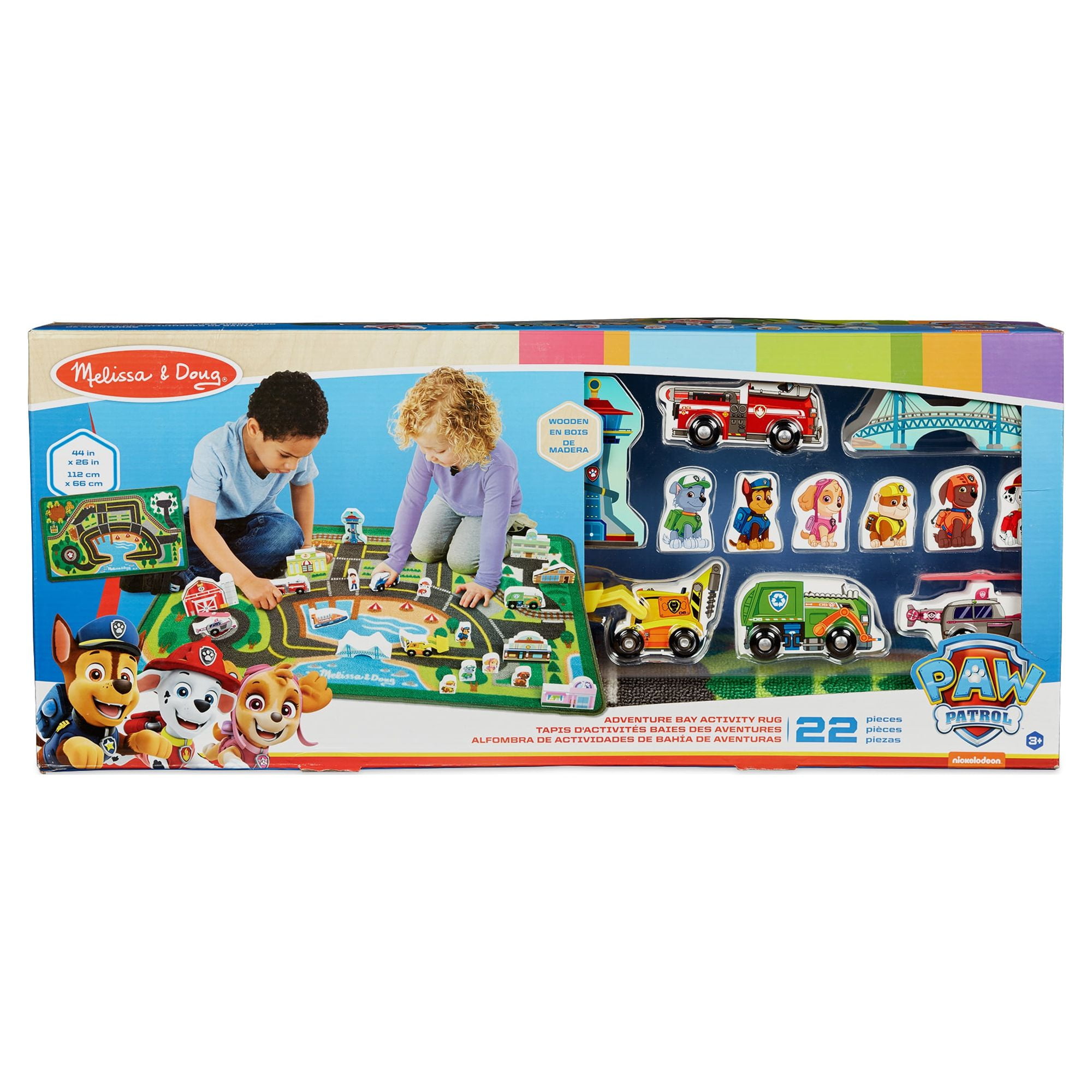 Melissa & Doug PAW Patrol Activity Rug - Adventure Bay - Image 5