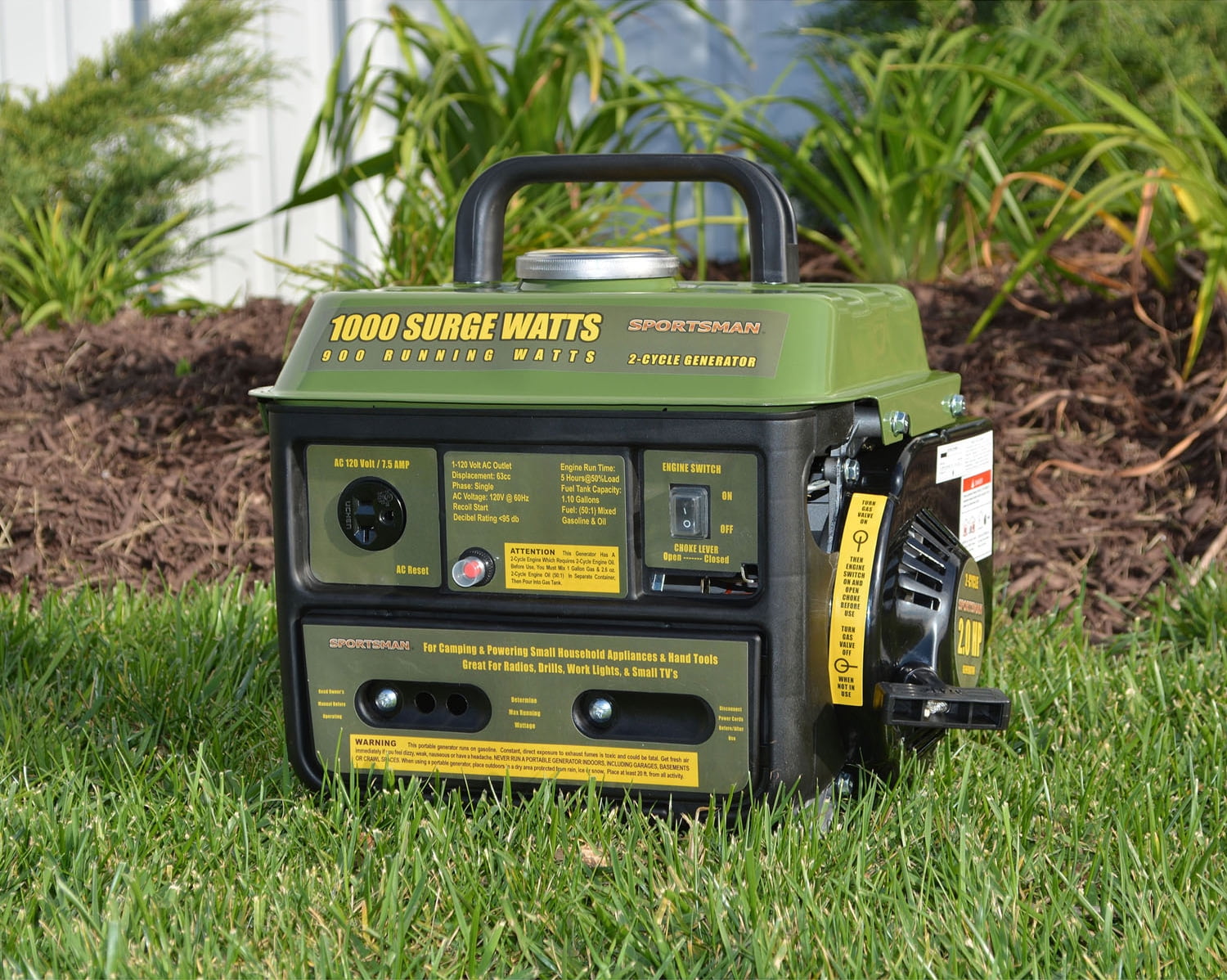 Sportsmans Series 1000-Watt 2-Cycle Generator - Image 8