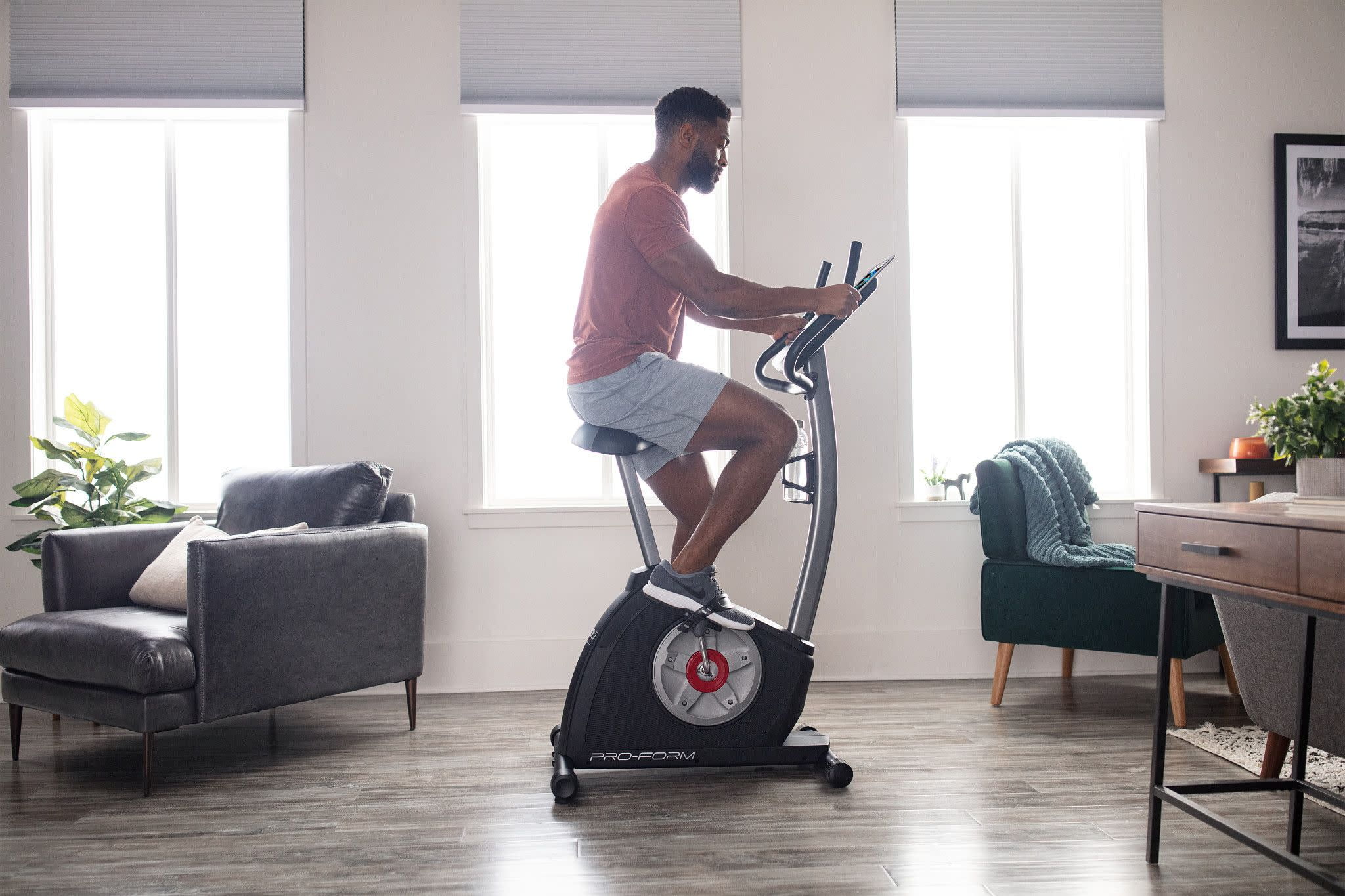 ProForm Cycle Trainer 300 Ci Upright Stationary Exercise Bike, Compatible with iFIT Personal Training - Image 39