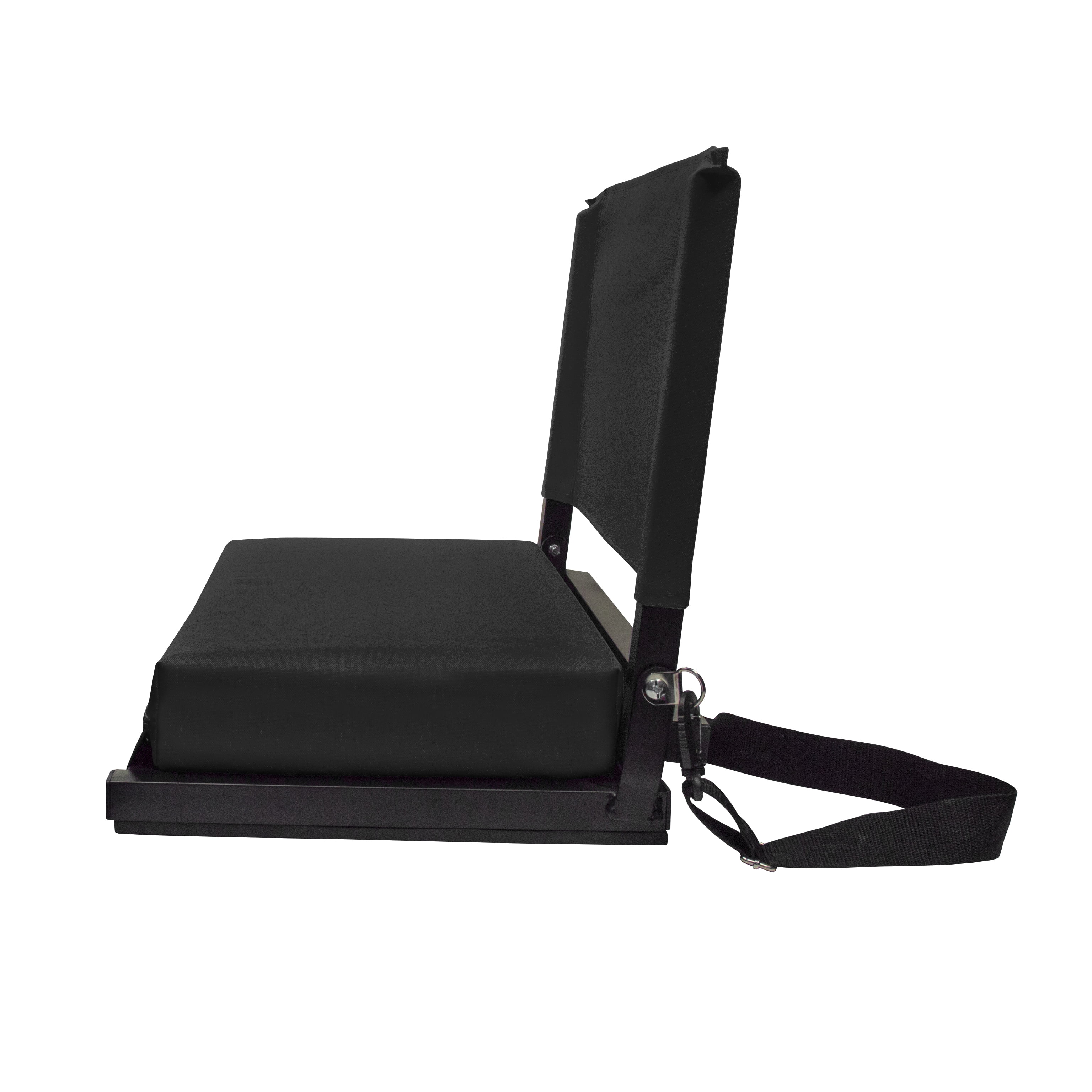 Stadium Chairs for Bleachers with Back Support by Outdoor Leisure Products, Extra-Large Ultra-Padded Seat for Complete Comfort, Easy Carry Handle with Adjustable Shoulder Strap - Image 2