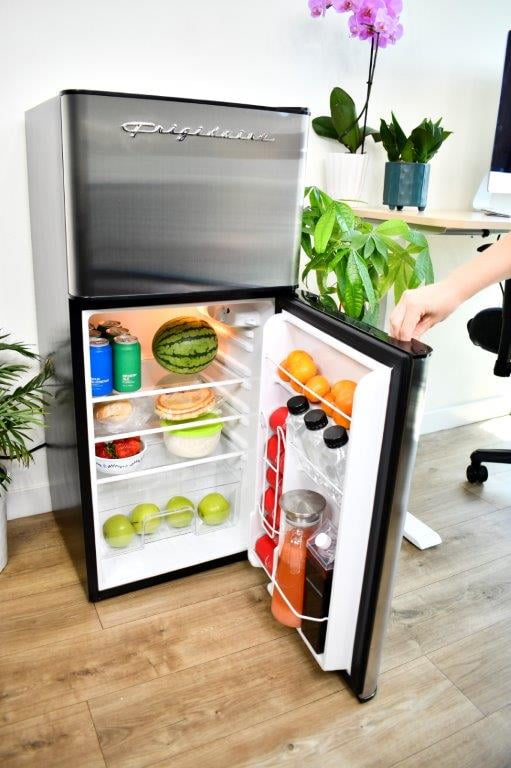 Frigidaire, 4.5 Cu. ft., 2 Door Compact Refrigerator-Chrome Trim, EFR451, Platinum - Image 18