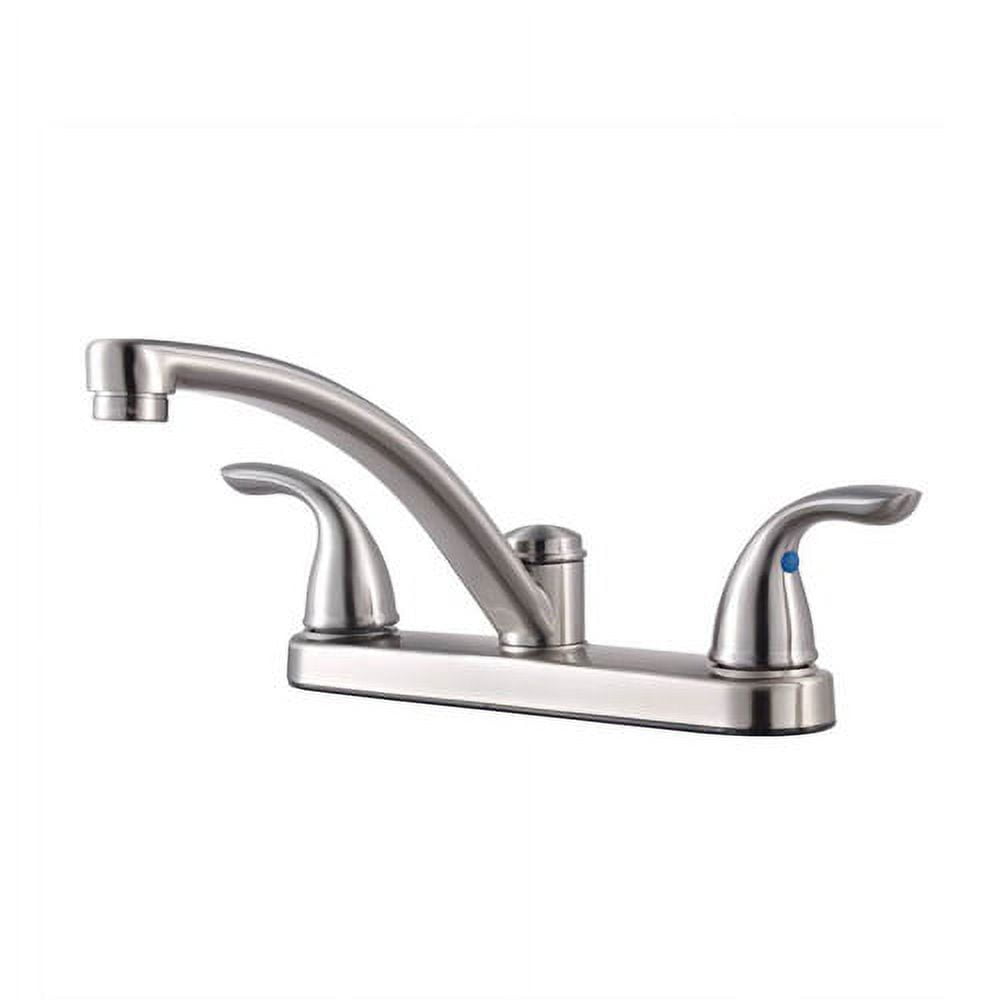 Pfister G1357000 Pfirst Series 2-Handle Kitchen Faucet in Polished Chrome - Image 2