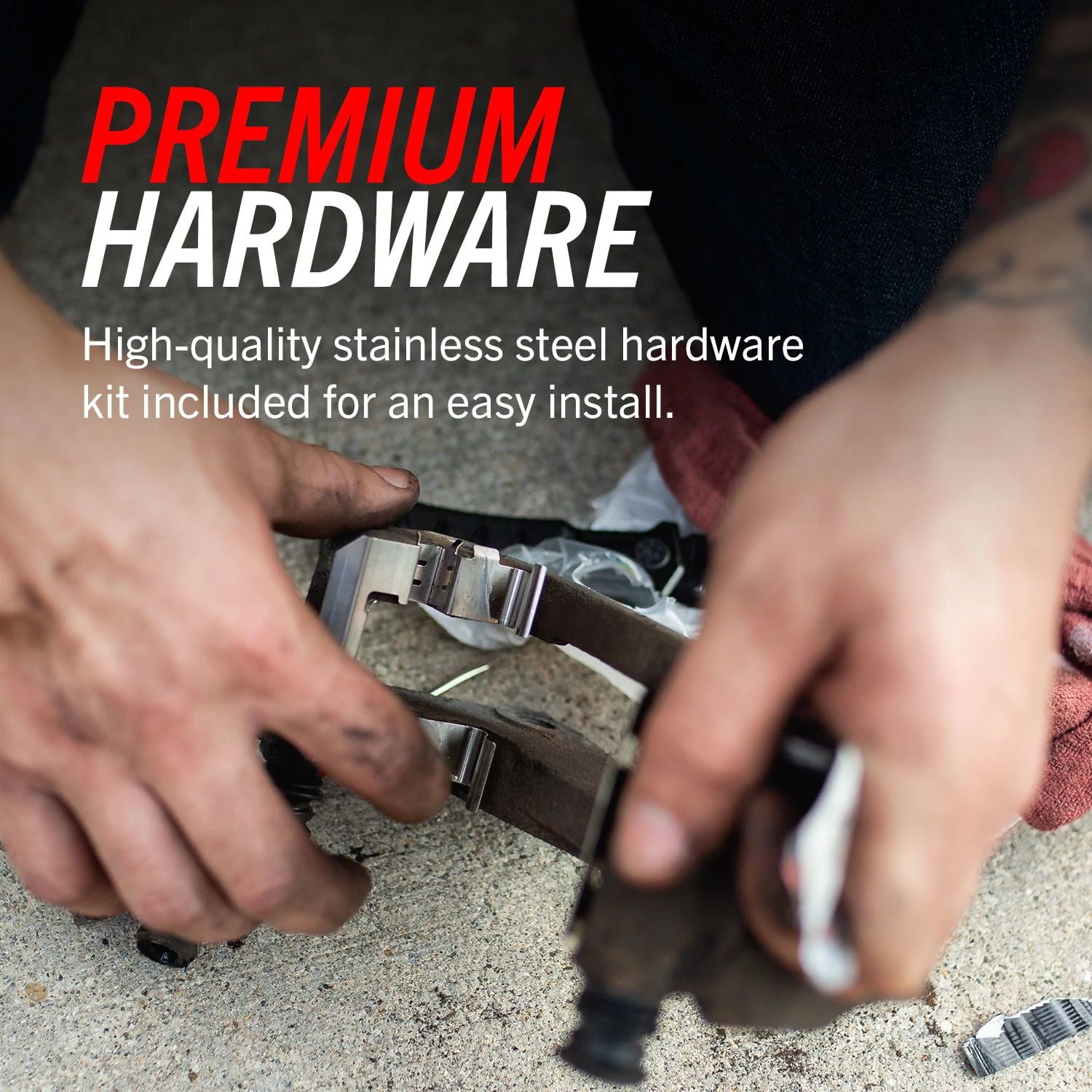 PowerStop Front Z23 Evolution Sport Carbon-Fiber Ceramic Brake Pad and Drilled & Slotted Rotor Kit Fits: TOYOTA Select Models K137 - Image 9