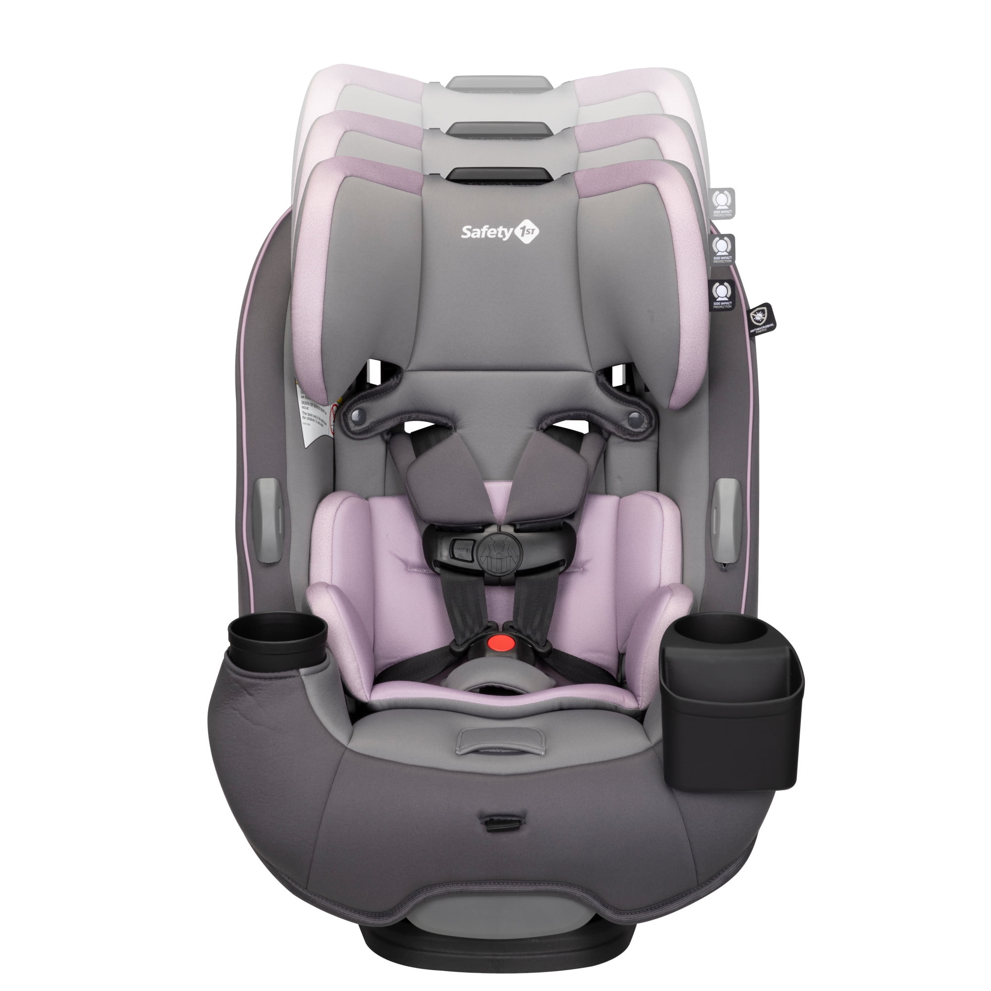 Safety 1st Grow and Go Sprint All-in-One Convertible Car Seat, Cranberry Ice II, Infant & Toddler, Unisex - Image 34