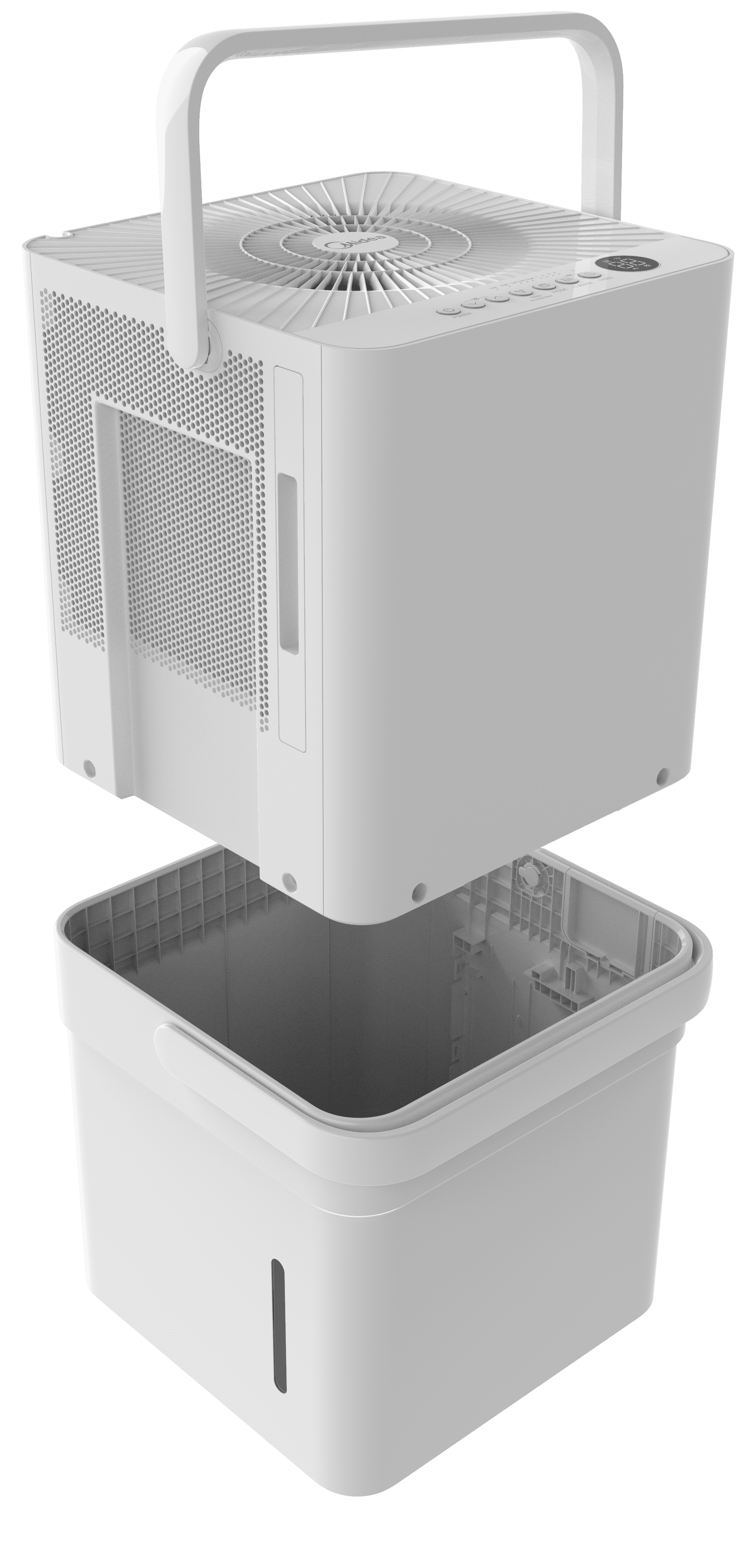 Midea Cube Dehumidifier, 20 Pint, For Basements and Rooms Up To 2,000 Sq Ft, Auto Shut Off, Wi-Fi, White - Image 3