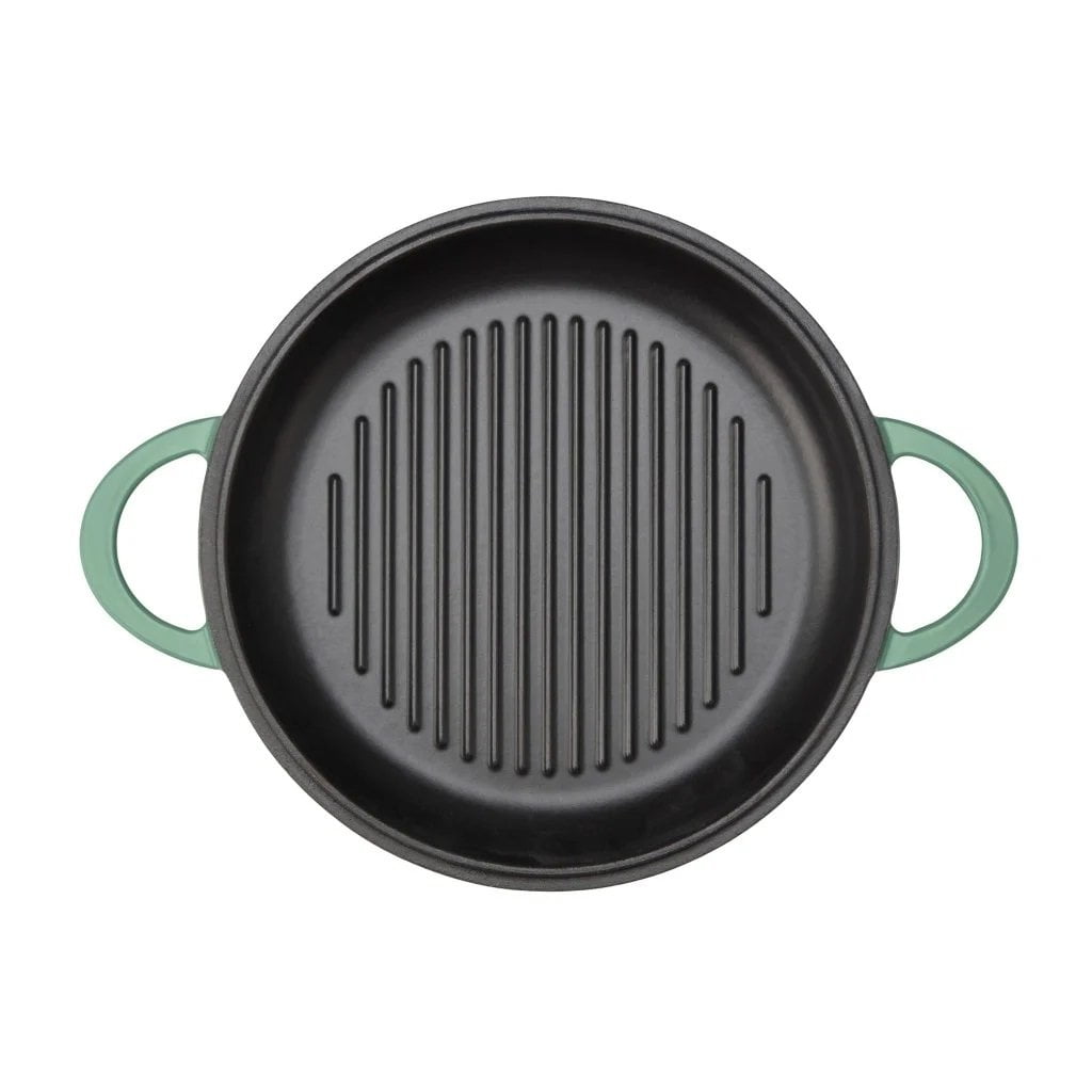 Cuisinart Chef's Classic Enameled Cast Iron 2-in-1 Multipurpose Set | Sage Green - Image 2