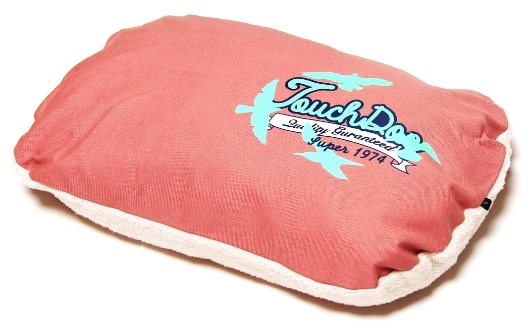 Touchdog Floral-Galore Ultra-Plush Rectangular Rounded Designer Dog Bed - Image 2