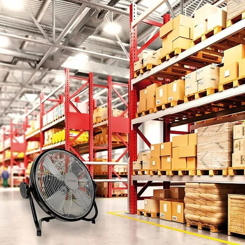 Optimus 12" Rechargable Operated Utility Fan Air Circulator - Image 5