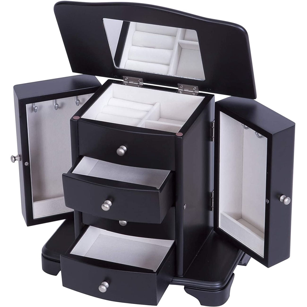 Mele and Co Kennedy Wooden Jewelry Box - Image 2