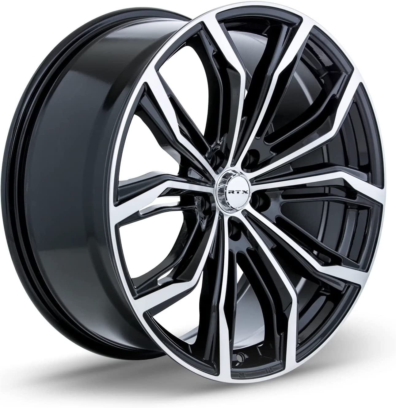 RTX Black Widow 16x7 5x114.3 ET40 CB73.1 Black Machined Wheel - Image 2