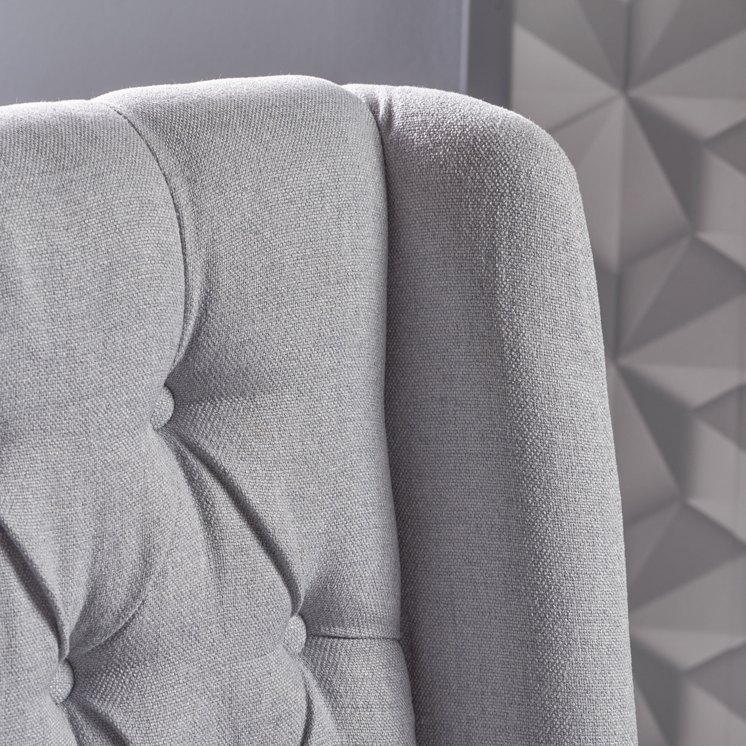 Noble House Max Indoor Contemporary Fabric Dining Chairs, Set of 2, Brown - Image 9