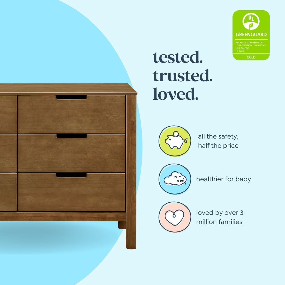 Carter's by Davinci Colby 6-Drawer Double Dresser - Image 9