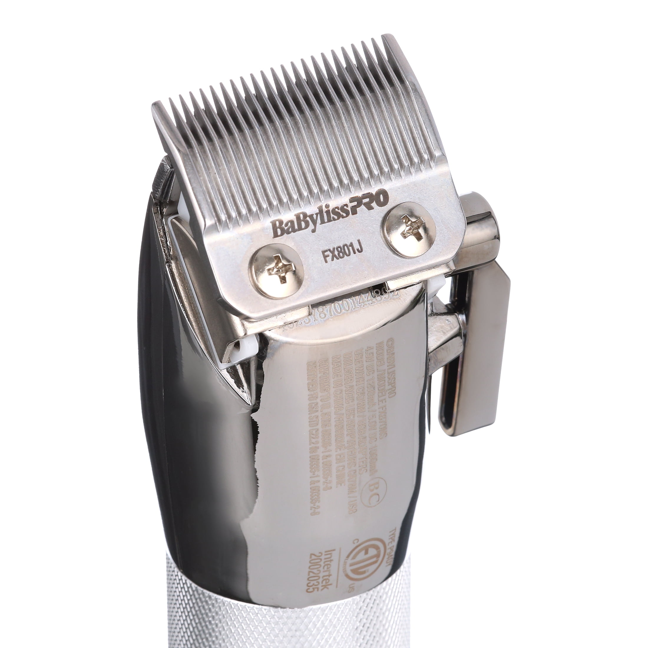 BaBylissPRO SilverFX Plus All-Metal Lithium Professional Hair Clippers - Image 9