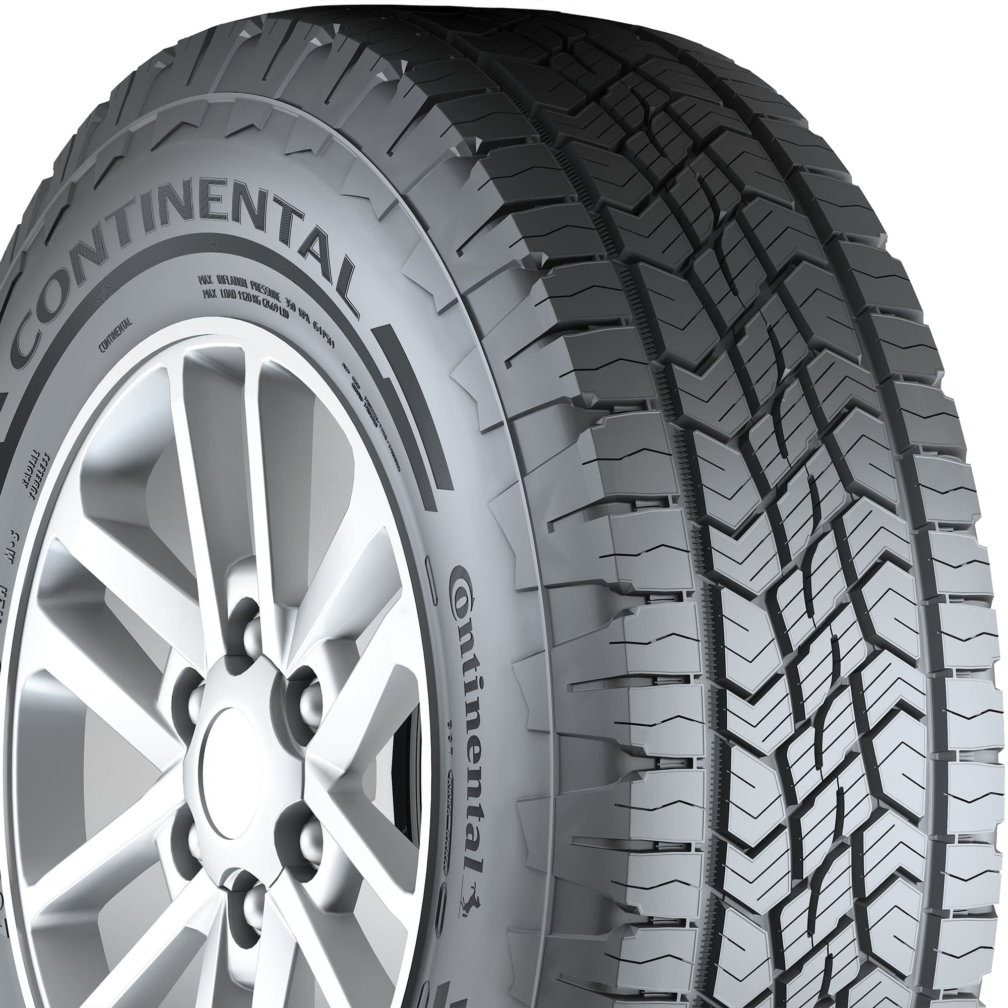 Continental ContiCrossContact ATR All Terrain 225/65R17 102H SUV/Crossover Tire - Image 5