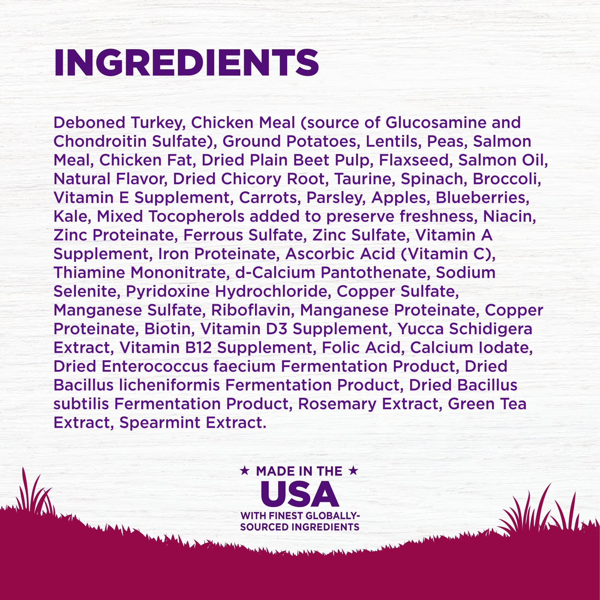 Wellness Complete Health Dry Dog Food, Small Breed, Grain Free, Natural, Turkey, Chicken, & Salmon Recipe (11-Pound Bag) - Image 2