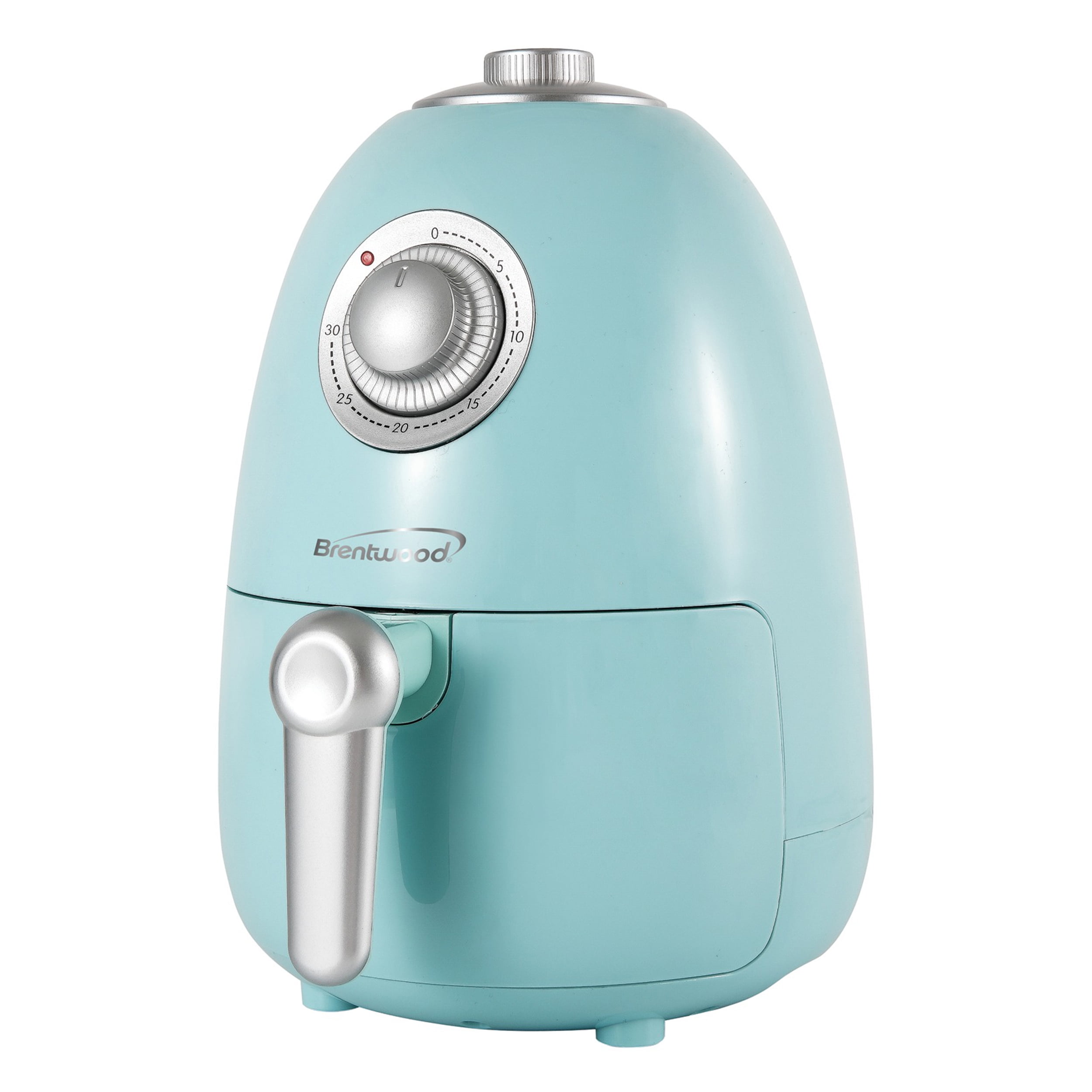 Btwd 2 Quart Small Electric Air Fryer in Blue with Timer and Temperature Control - Image 2