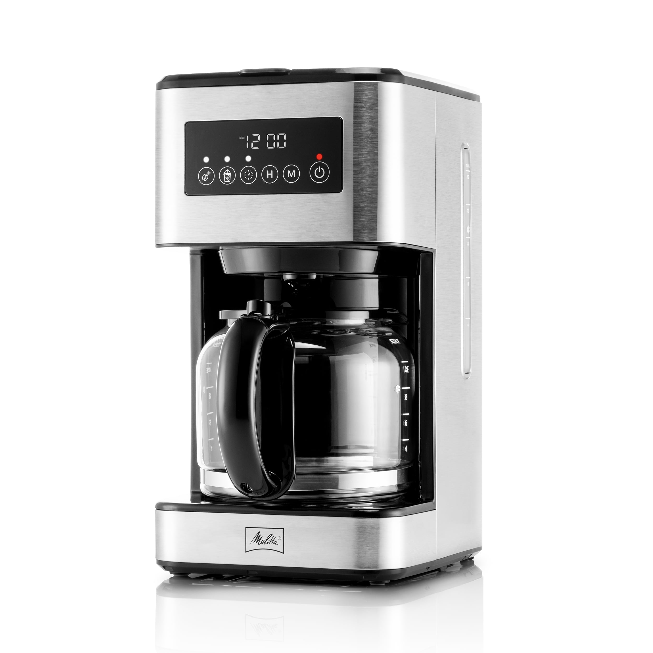 Melitta® Aroma Tocco™ Plus 12-cup Hot and Iced Drip Coffee Maker with Glass Carafe and Touch Control Display - Image 3