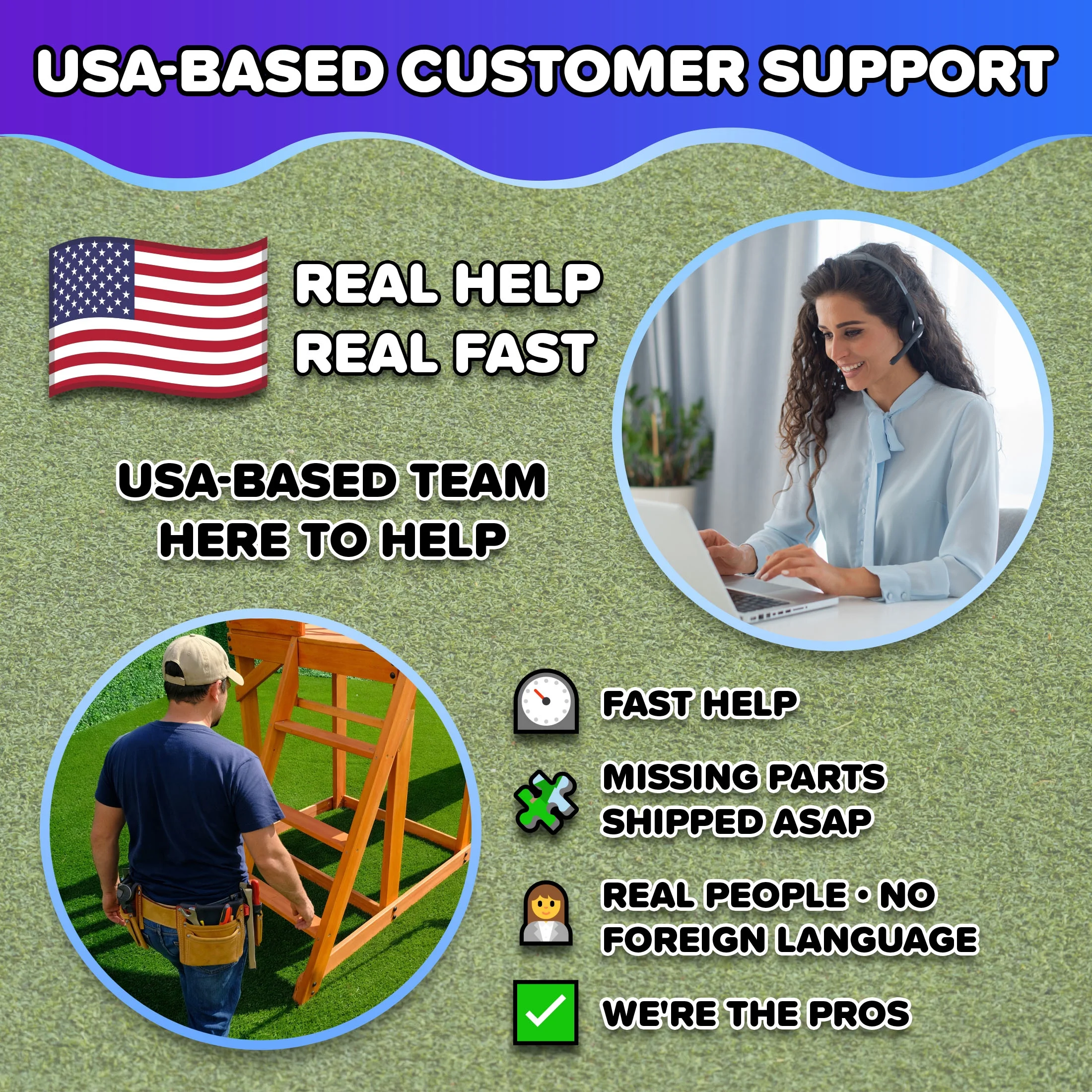 Sportspower My 1st Toddler Swing Indoor & Outdoor Backyard Play Structure with Safety Harness & Foldable Frame for 9-36 Months - Image 4