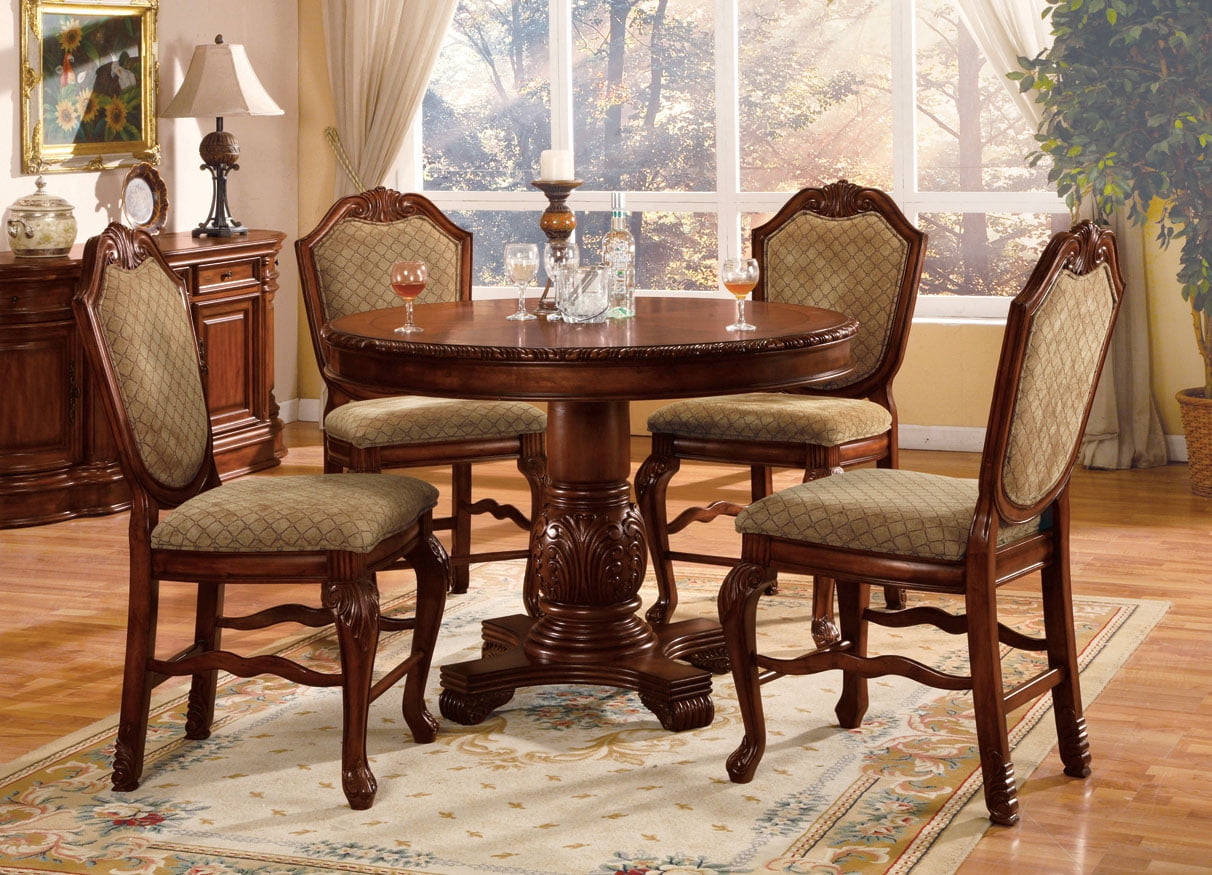 Acme Furniture Chateau De Ville Counter Height Chair (Set-2), Espresso, Indoor Location - Image 2