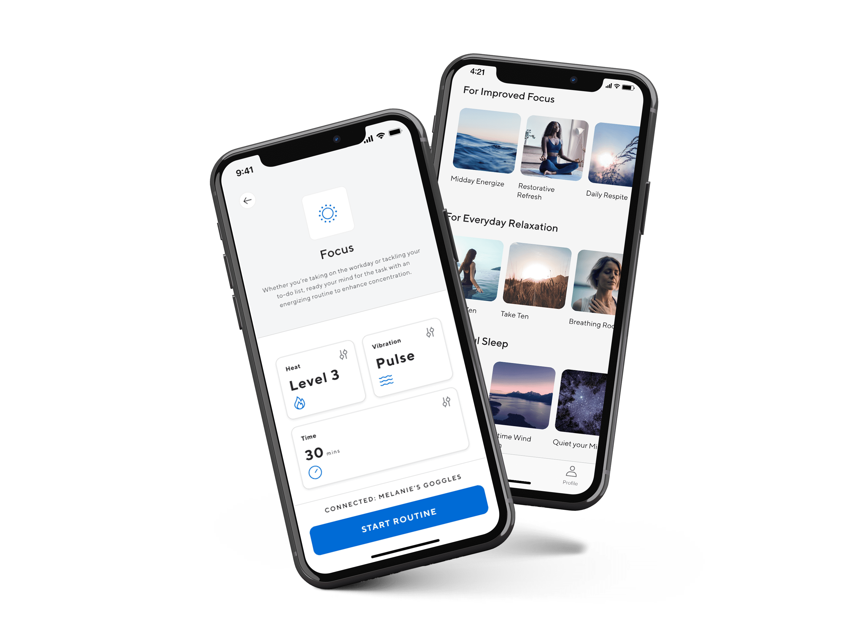 Therabody SmartGoggles (1st Generation) - Bluetooth Heated Massaging Device for Sleep, Focus, and Stress - Image 10