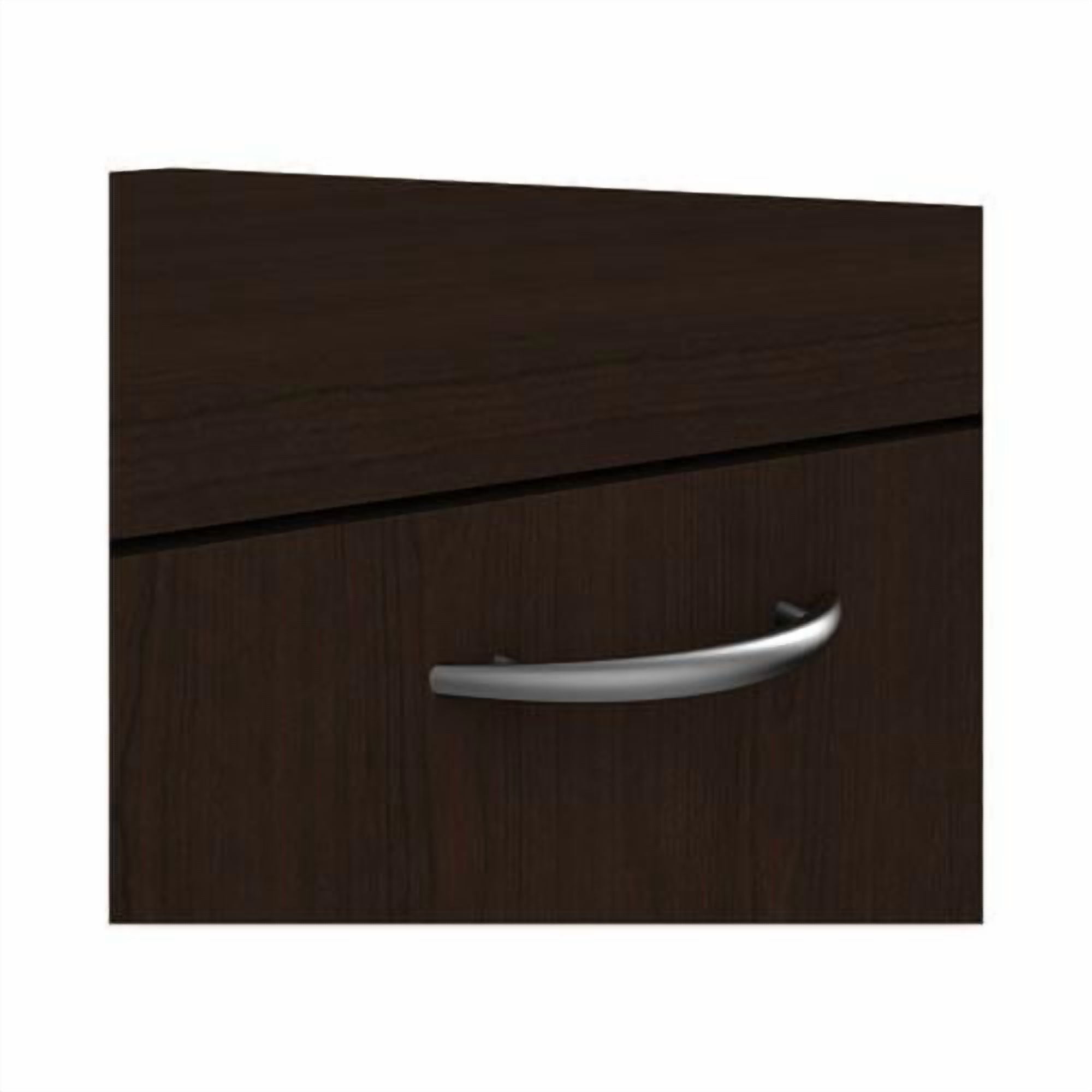 Alera 2 Drawers Lateral Lockable Filing Cabinet, Espresso - Image 2