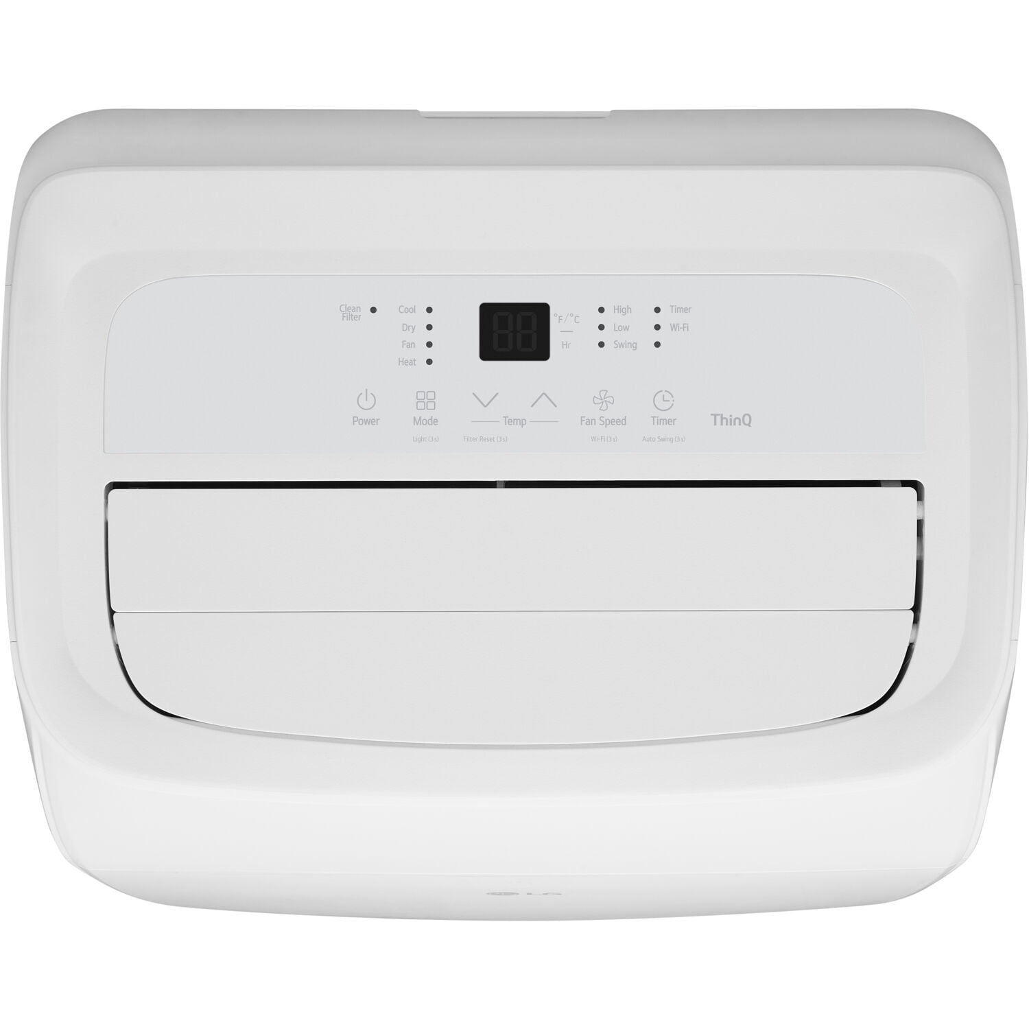 LG 12,000 BTU (DOE) 450 Sq. Ft 115-Volt Portable Air Conditioner with Heat, Dehumidifier Function and Wi-Fi Control, LP1025WHSM - Image 16