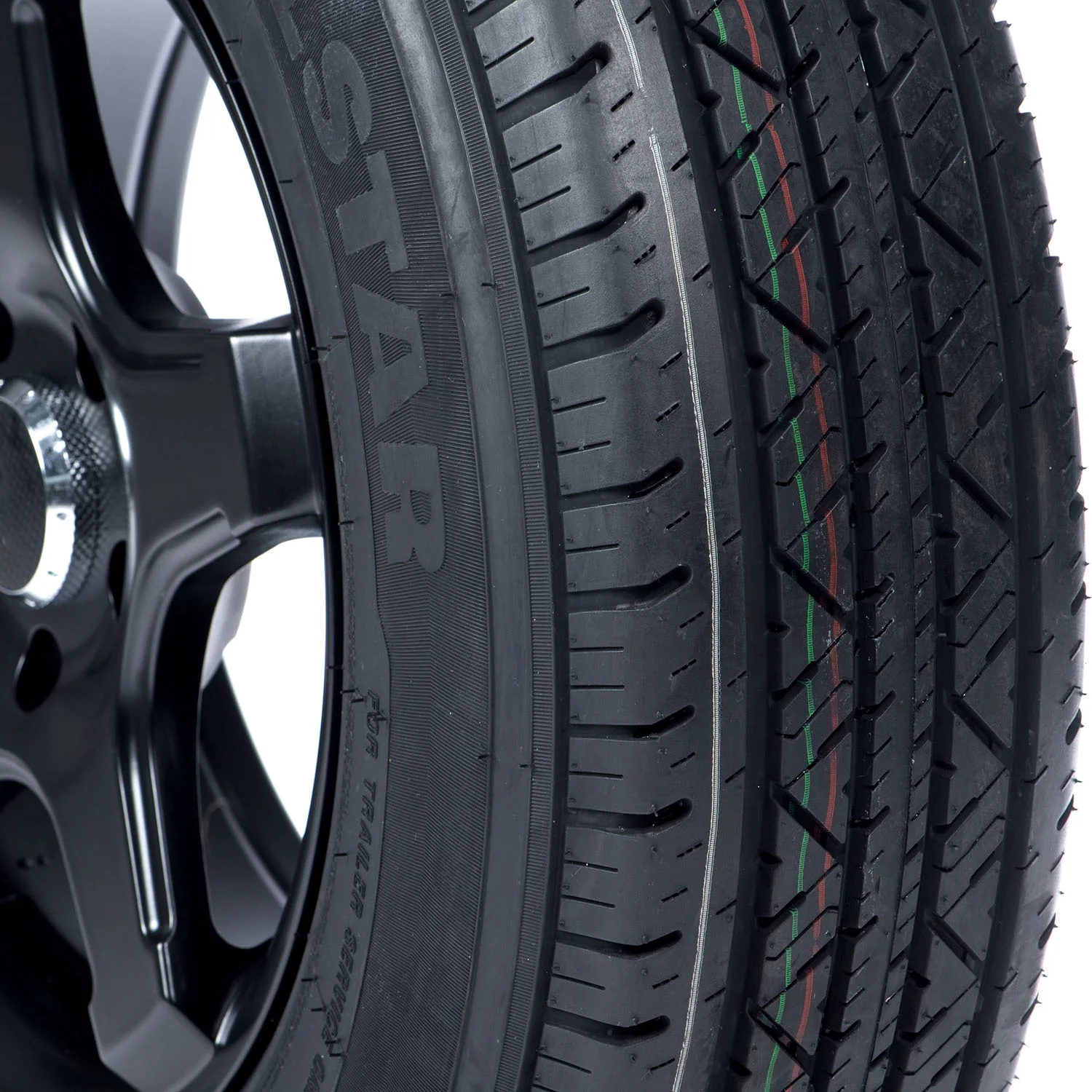 Travelstar HF288 ST205/75R15 6 Ply 101N Load Range C Radial Trailer Tire - ST 205/75/15 205/75R15 (Tire Only) - Image 4