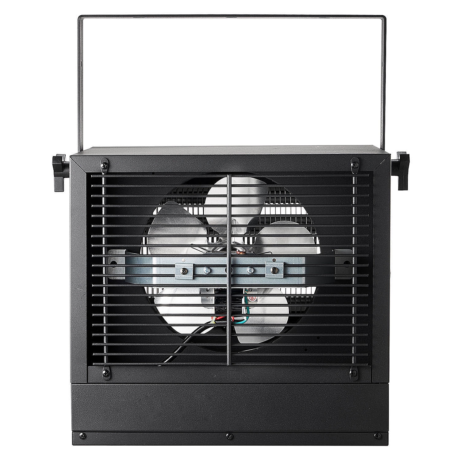 Hyper Tough New Black 5000w 240V Hard Wired Ceiling Mount 3-Setting Electric Garage Heater with Thermostat - Image 2