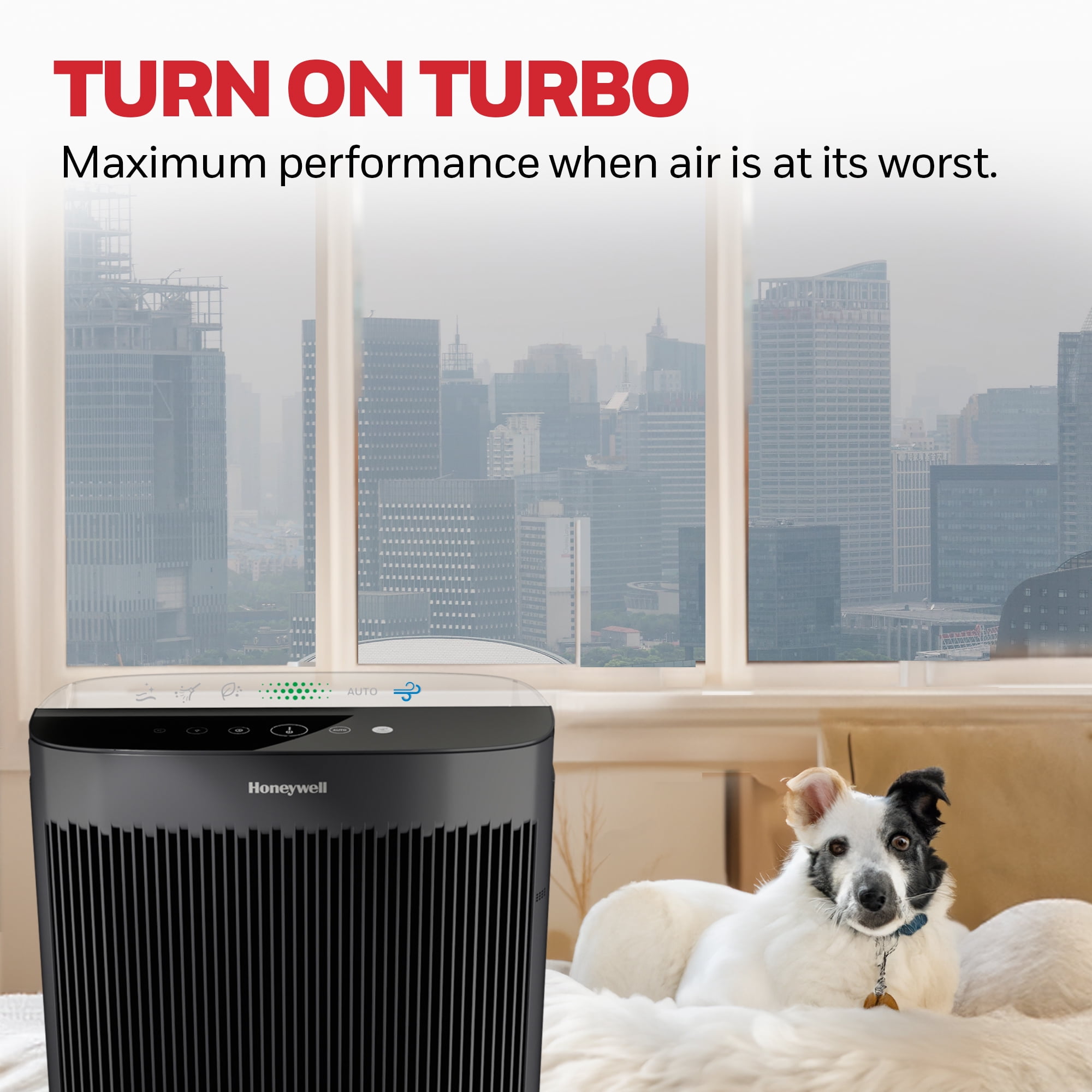 Honeywell Allergen Plus HEPA Air Purifiers for Large Rooms, HPA5300B, 2400 Sq Ft, Smoke, Pollen, Dust Reducer - Image 6