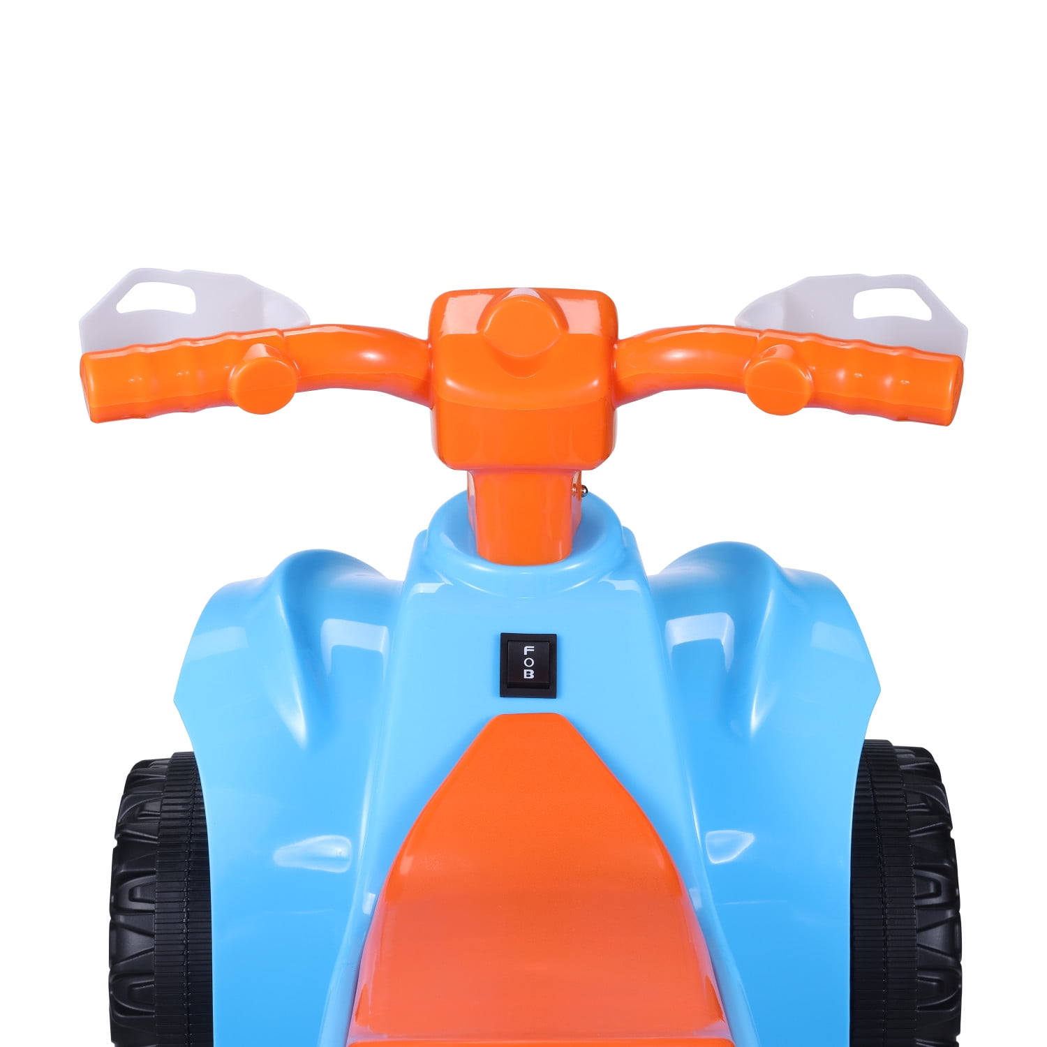 Licensed Hot Wheels 6V Battery Powered Ride on ATV for Kids Ages 2-5 Years Old, Blue - Image 2