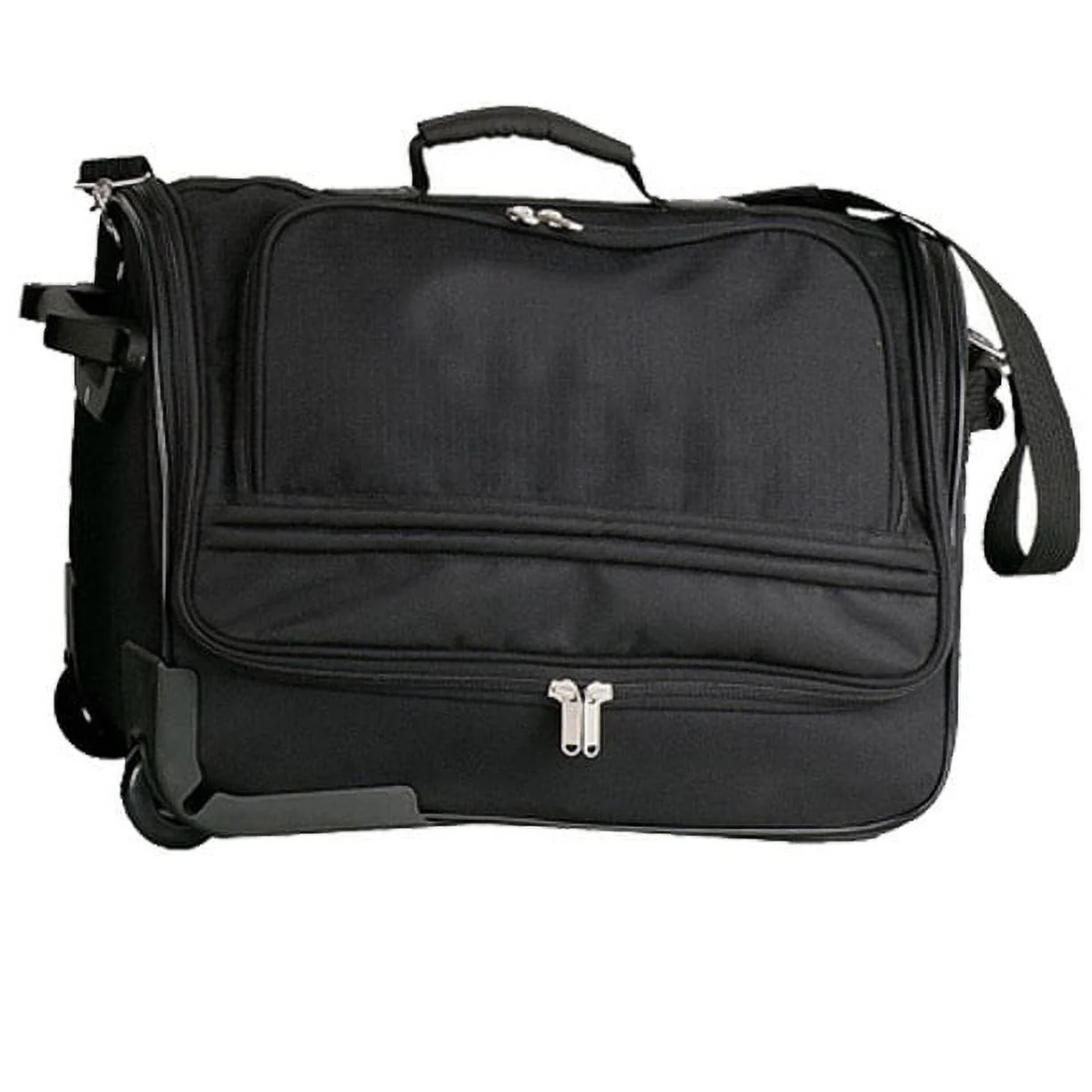 THE RUNWAY BLACK COMPACT ROLLING DUFFEL - Image 3
