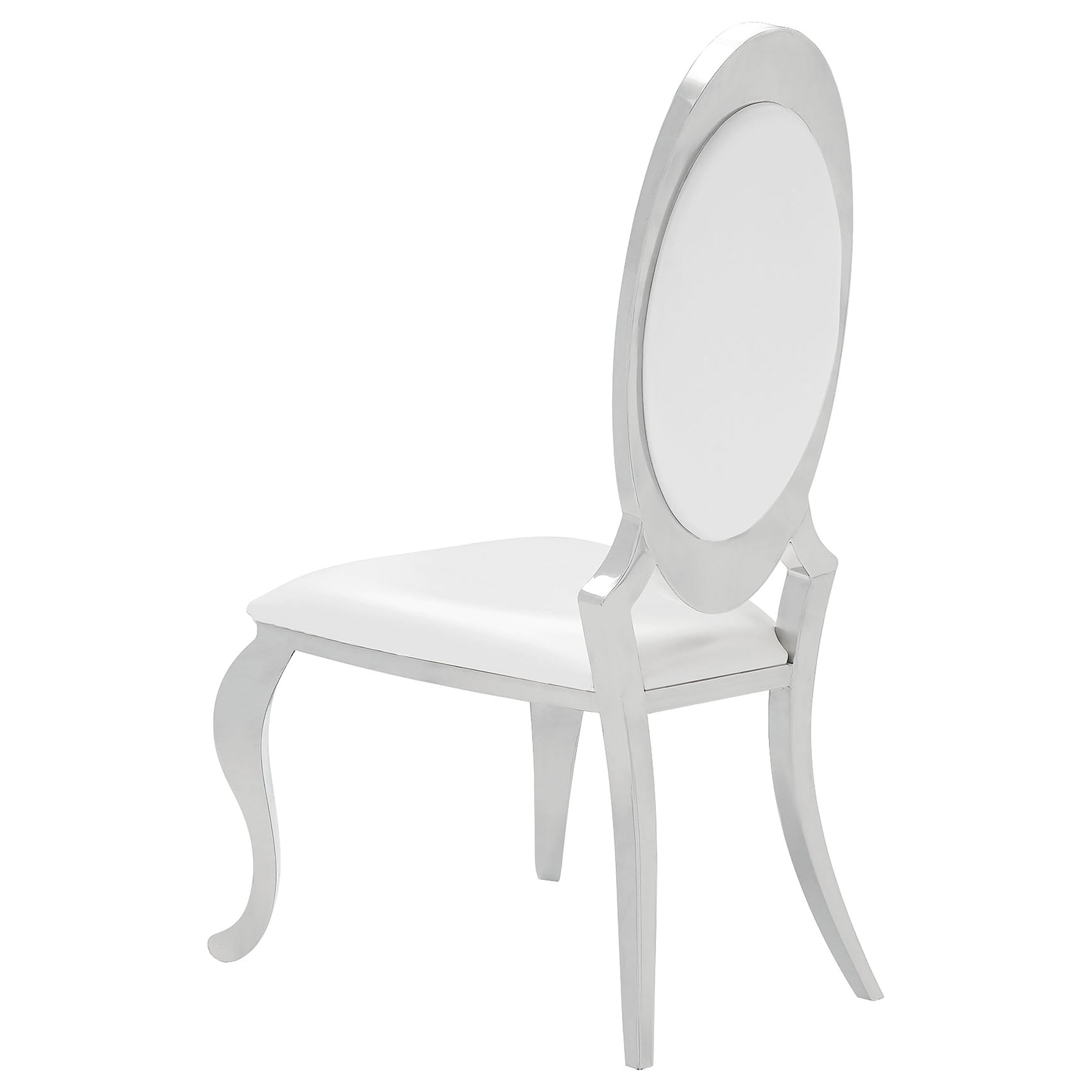 Anchorage Upholstered Dining Chair Cream White (Set of 2) - Image 10