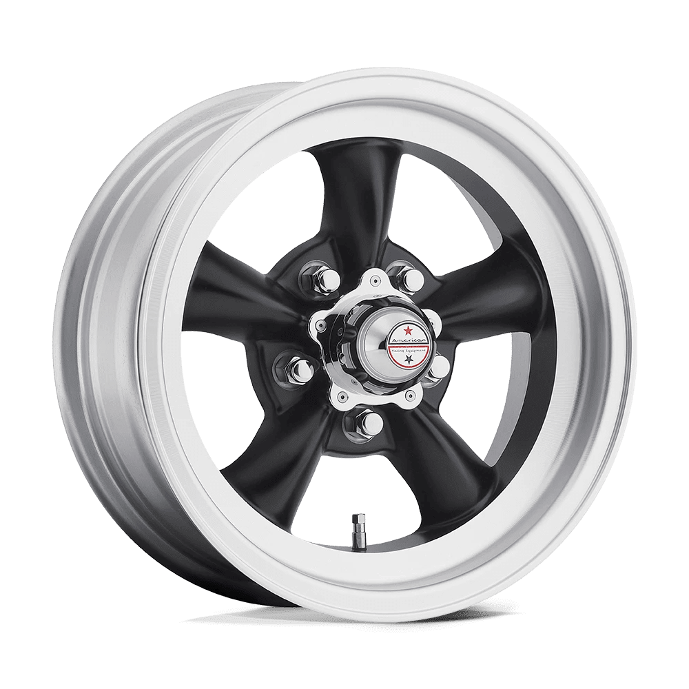 American Racing Torq Thrust D 15X6 5X120.65 Satin Black W/ Machined Lip (4 Mm) Wheel Rim - Image 2