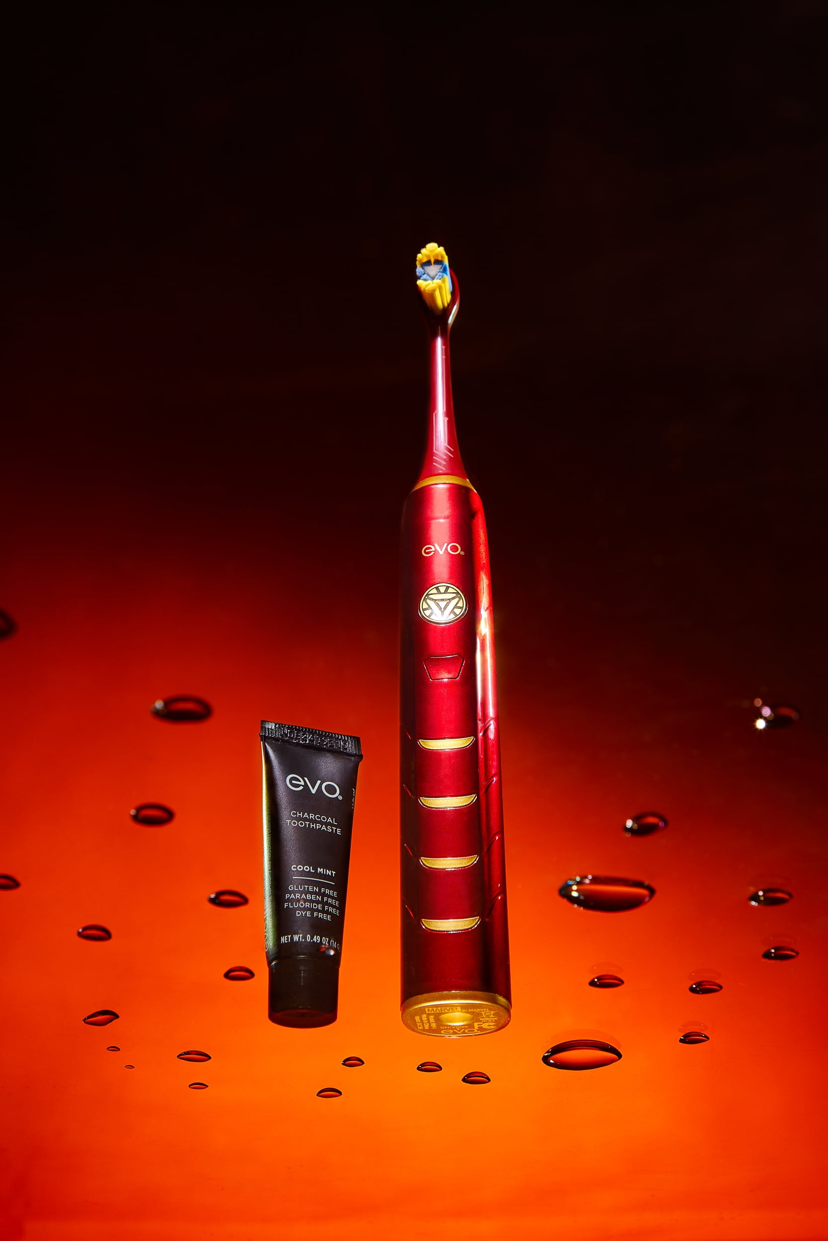 EVO IRM-1 Rechargeable Iron Man Sonic Toothbrush with Travel Case for Adults, Collector's Edition - Image 7