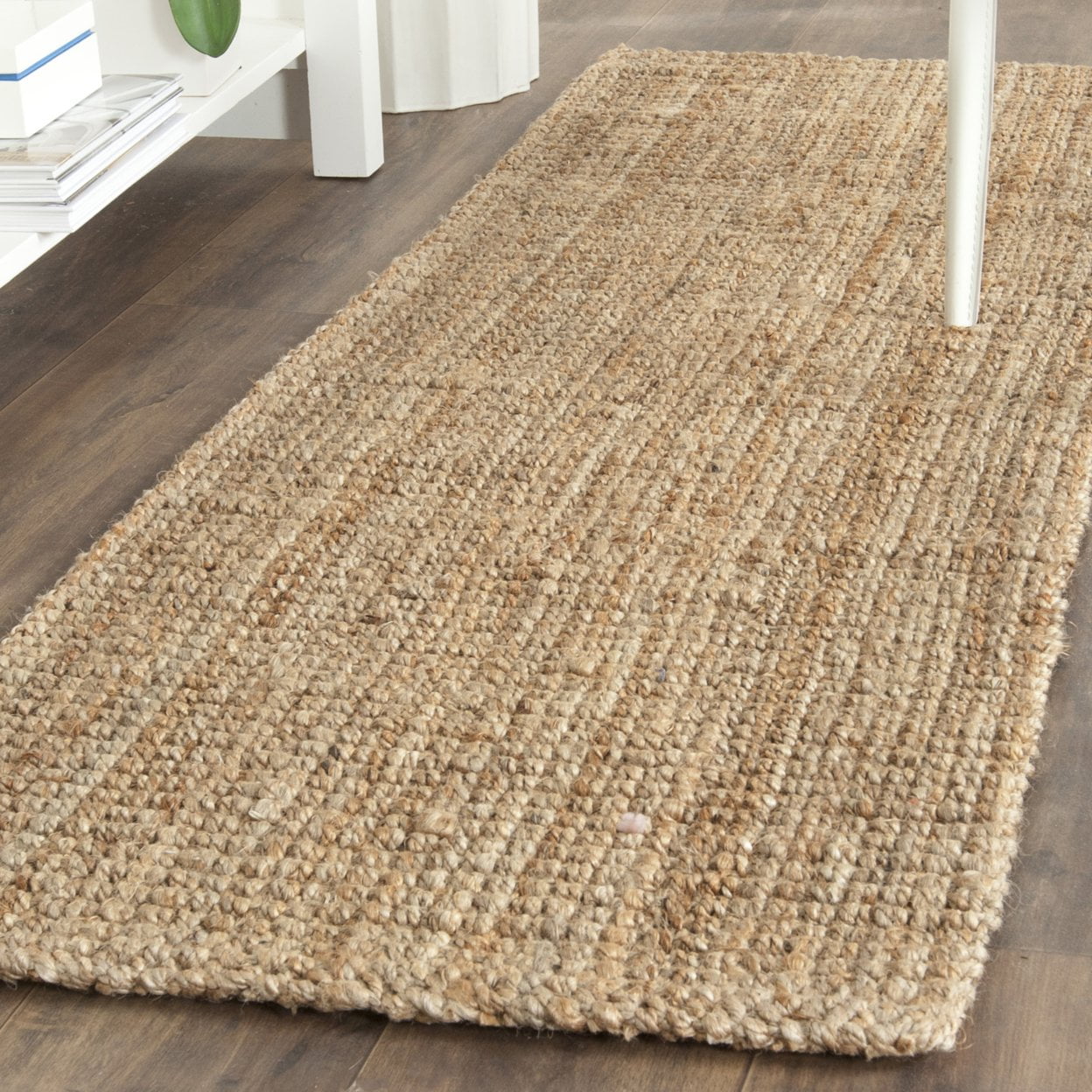 SAFAVIEH Natural Fiber Delmar Braided Jute Area Rug, Natural, 8' x 10' - Image 3