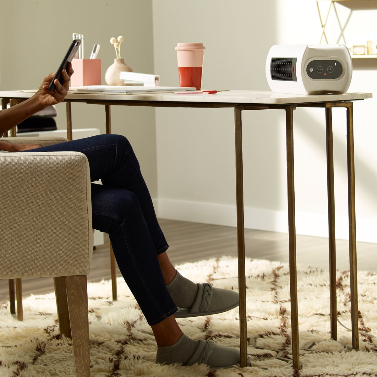 Honeywell VersaHeat Digital 2 in 1 Personal Heater, New, White, HHF260 - Image 12