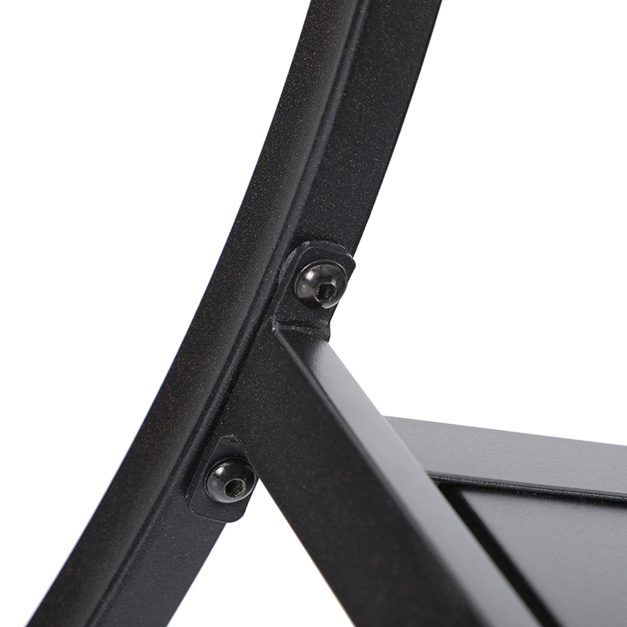 MF Studio 3-Piece Metal Patio Bistro Set Outdoor Accent Conversation Furniture for Yard, Porch and Garden, Black - Image 14