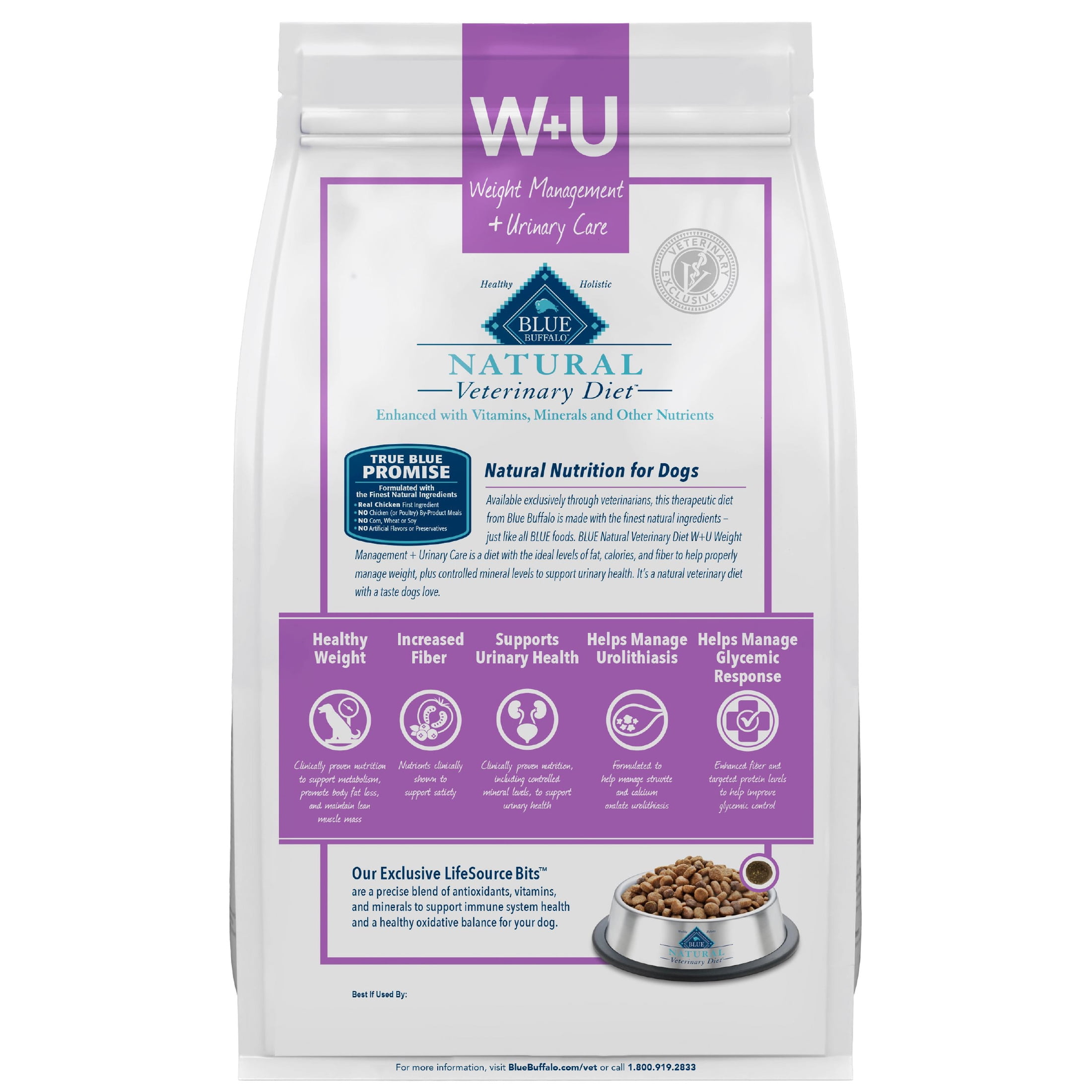 Blue Buffalo NVD Weight Management + Urinary Care Dry Dog Food, Chicken, 22-lb. Bag - Image 7