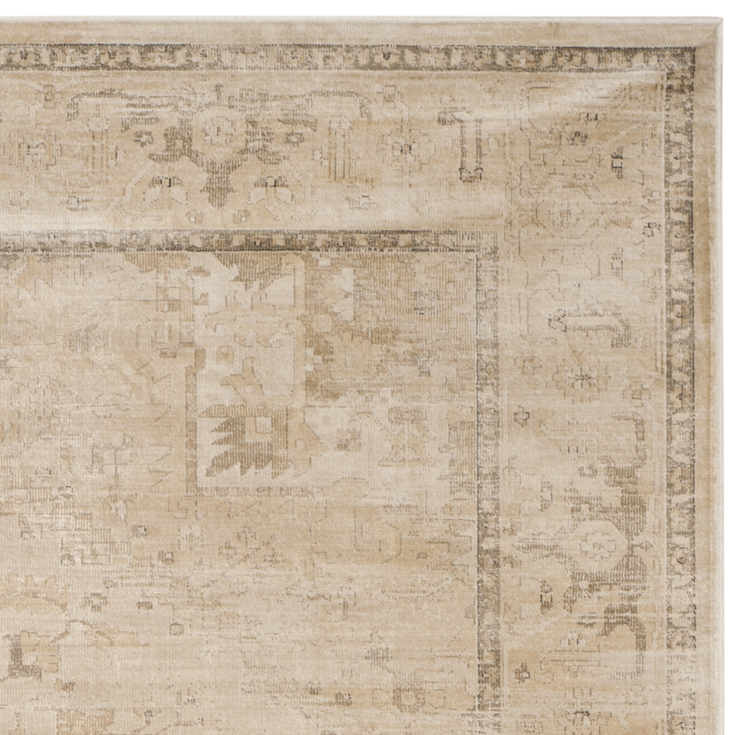 SAFAVIEH Vintage Adrian Traditional Area Rug, Stone, 5'3" x 7'6" - Image 5