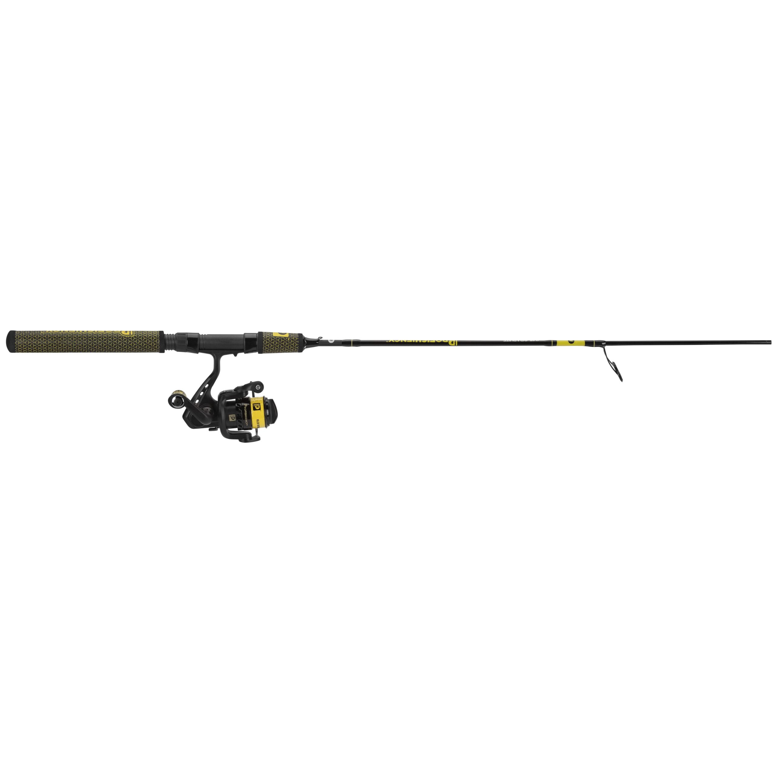 ProFISHiency Bumblebee 5ft 6in Micro Spinning Graphite Fishing Pole & Reel Combo, Moderate Action - Image 4