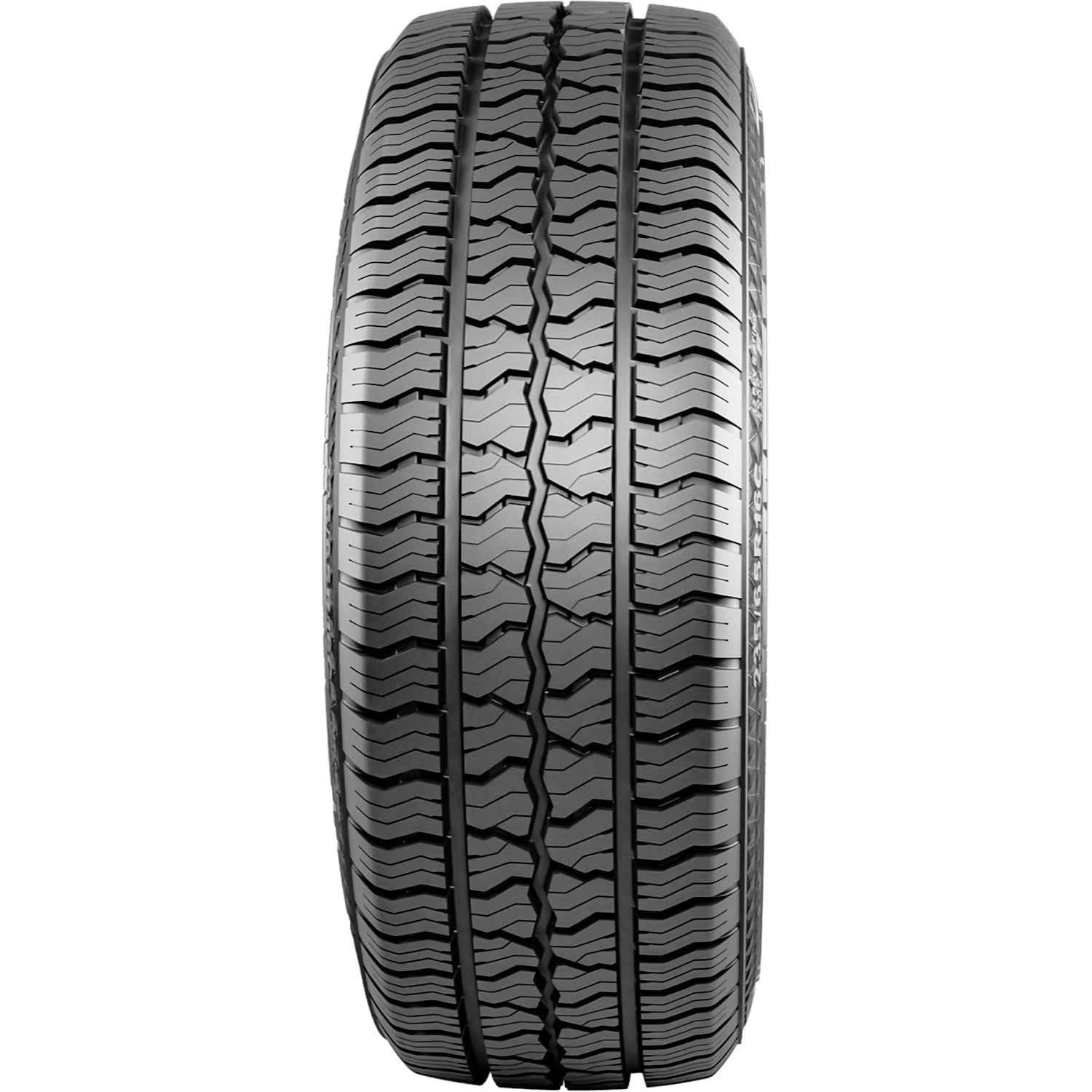 Venom Power Van-Co AllSeason 235/65R16 122/120R F 12 Ply Van Commercial Tire - Image 2