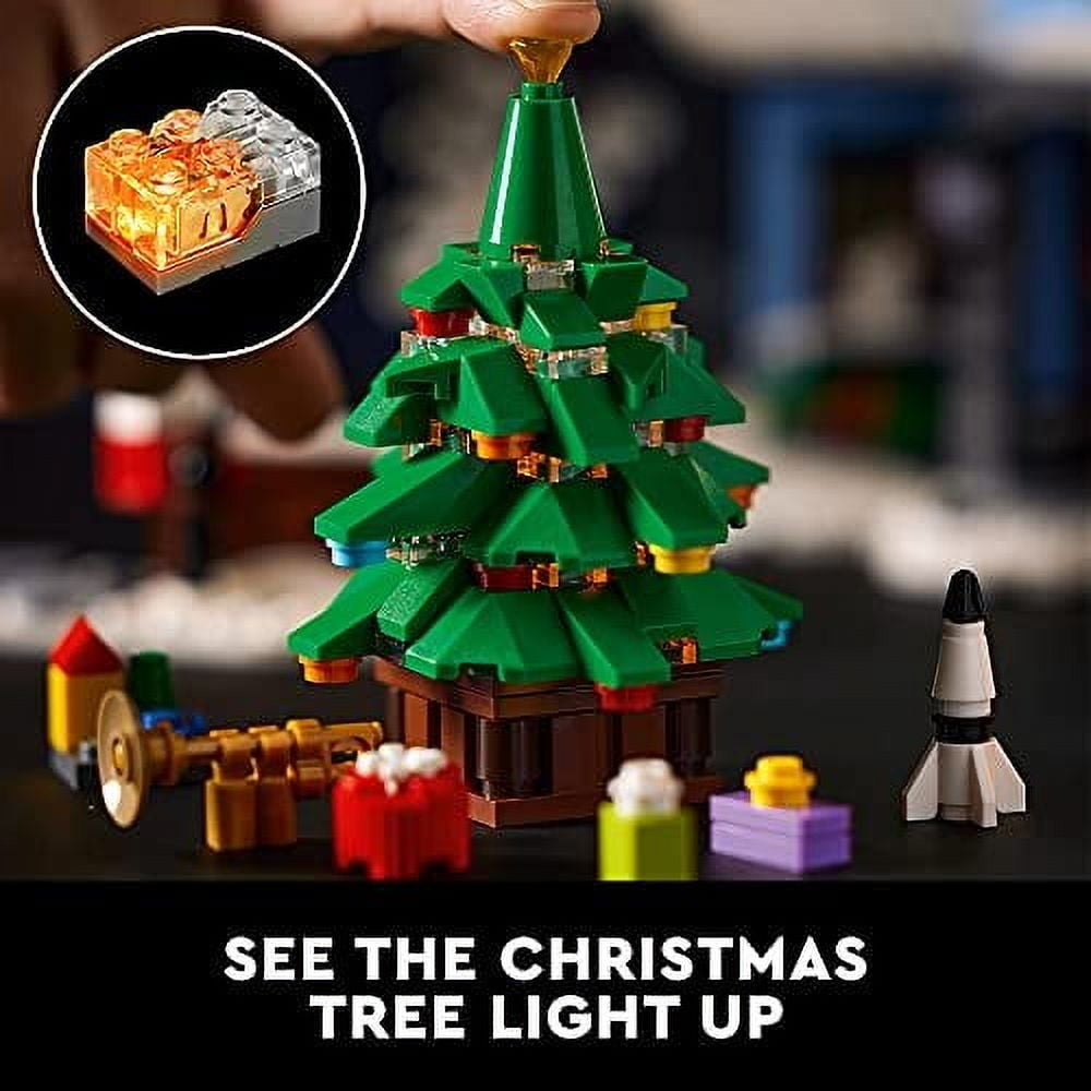 LEGO Icons Santa’s Visit 10293 Christmas House Model Building Set for Adults and Families, Festive Home Décor with Xmas Tree, Gift Idea - Image 4