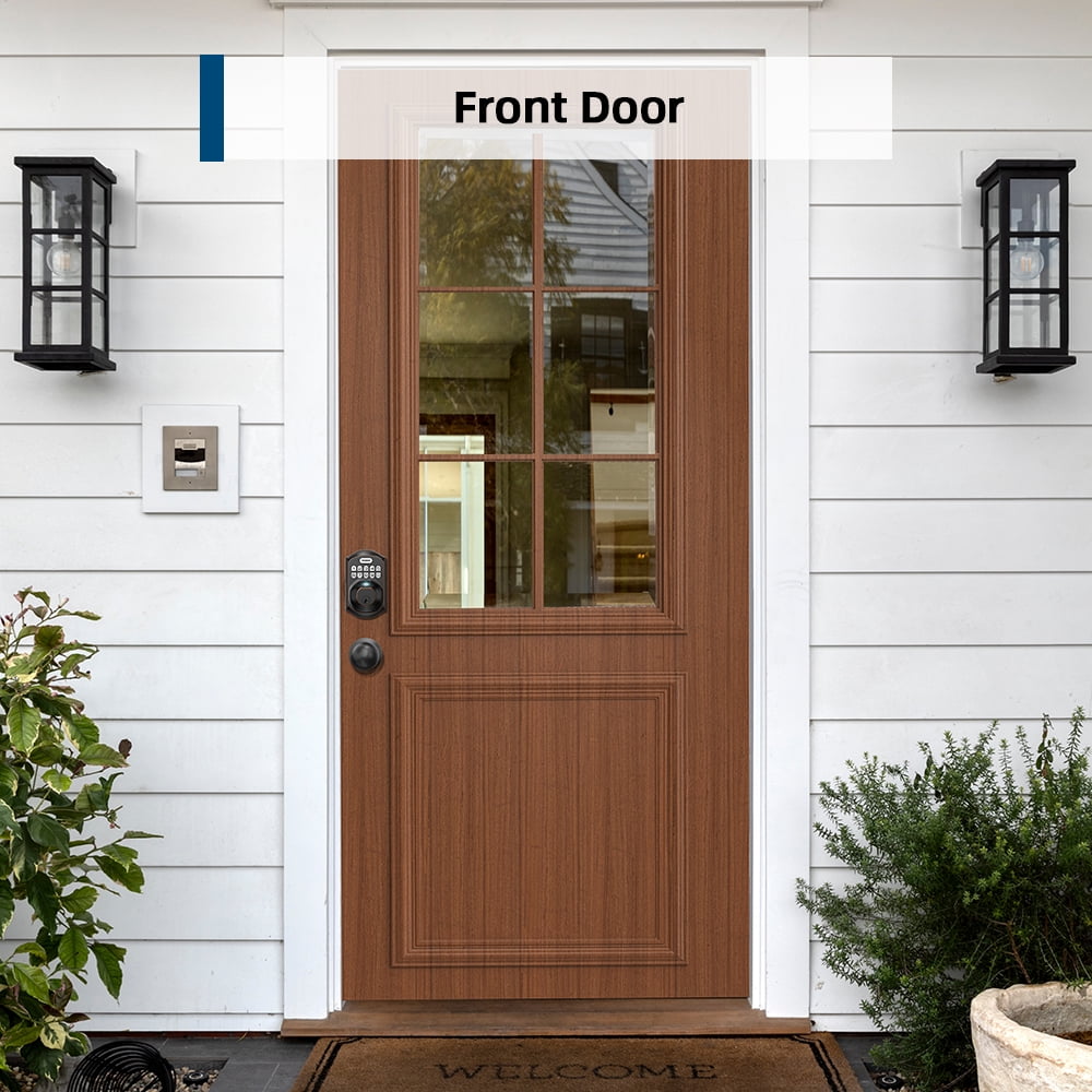 TEEHO Fingerprint Keyless Entry Door Lock, Electronic Smart Deadbolt with 2 Handles Knobs, Digital Doors Lock with Keypad Set, Easy Installation-Oil Rubbed Bronze - Image 11