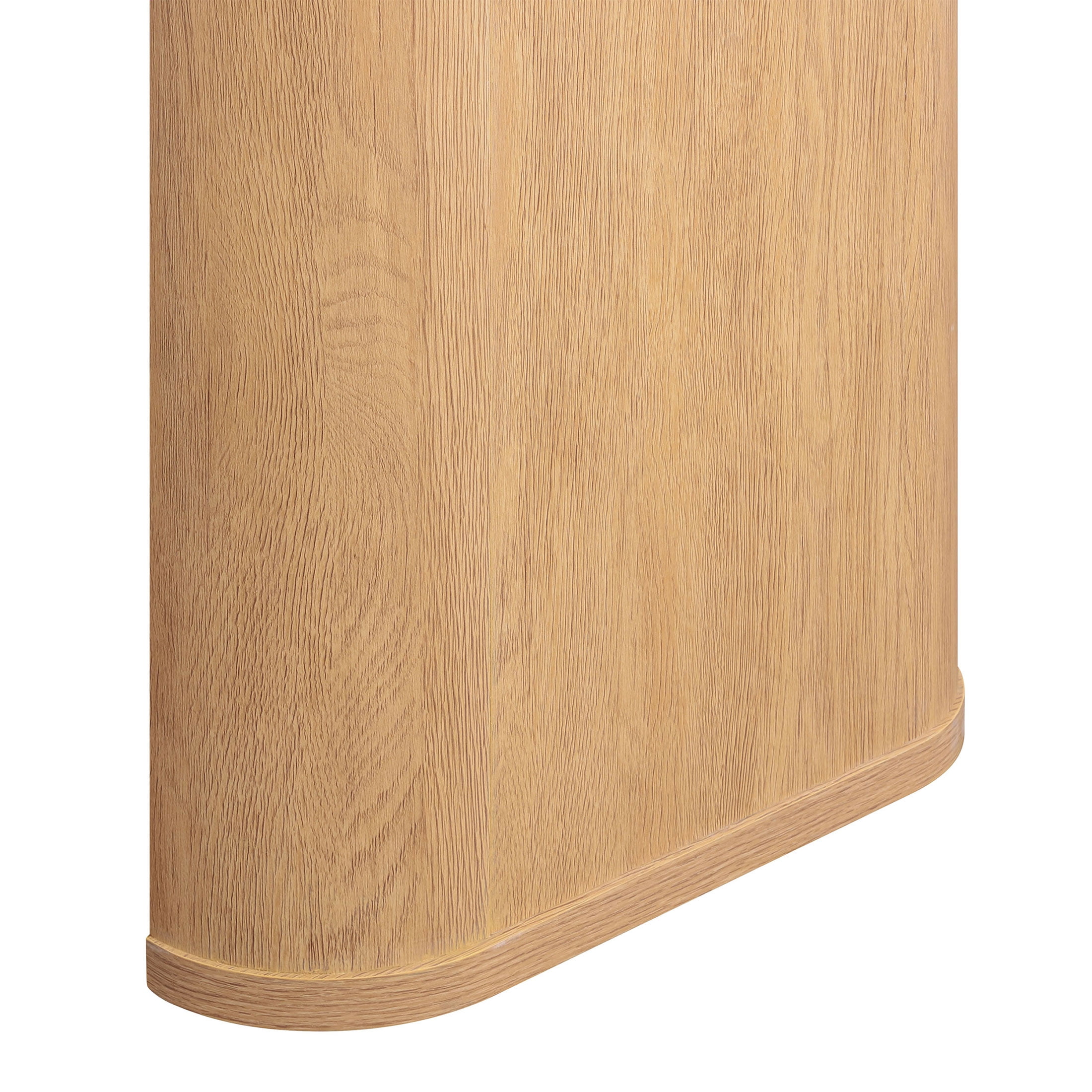 Better Homes & Gardens Juliet Oval Writing Desk, Light Honey Finish - Image 8