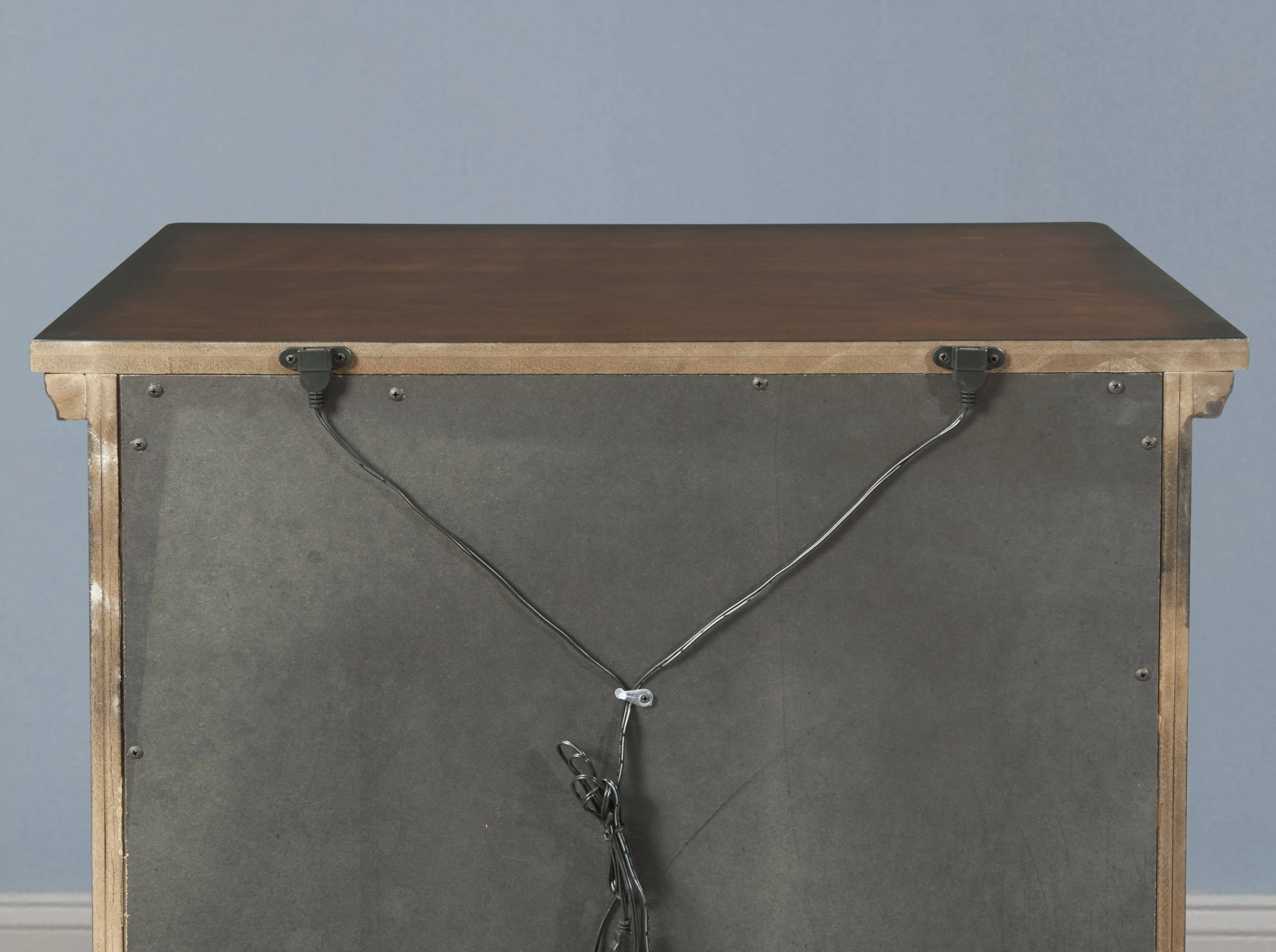 Picket House Furnishings Kingsley Nightstand w/ USB Walnut - Image 2