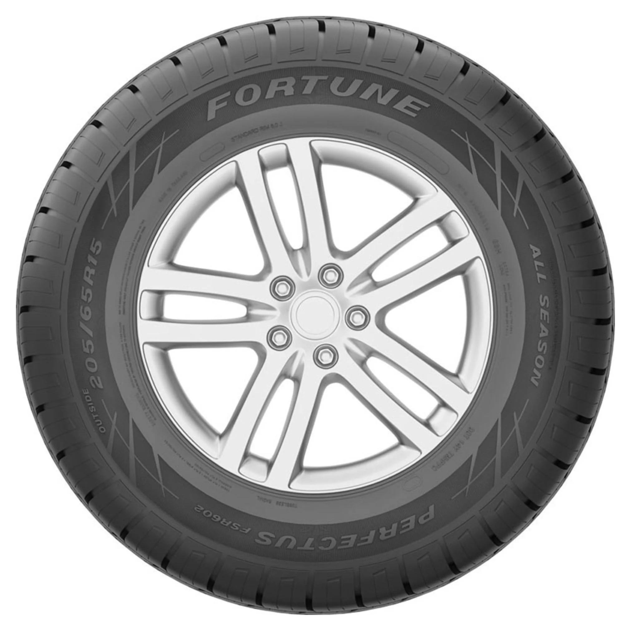 Fortune Perfectus FSR602 All Season 205/65R16 95H Passenger Tire - Image 5